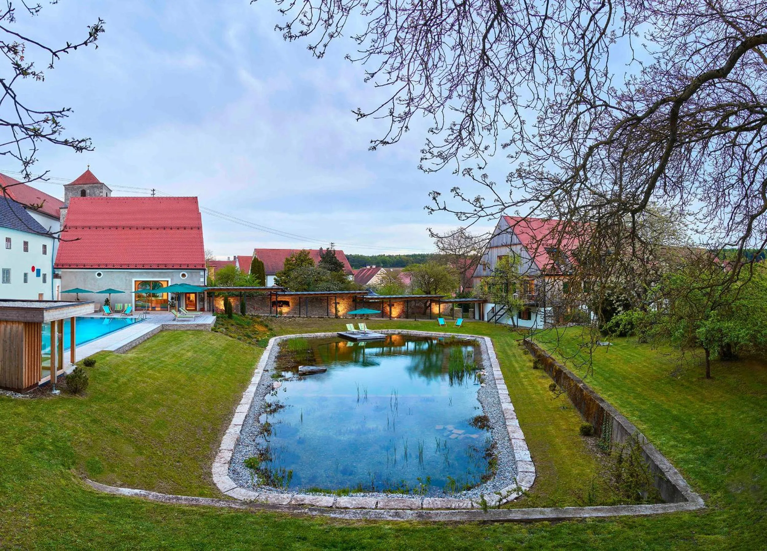 Property building in Romantik Hotel Zum Klosterbräu