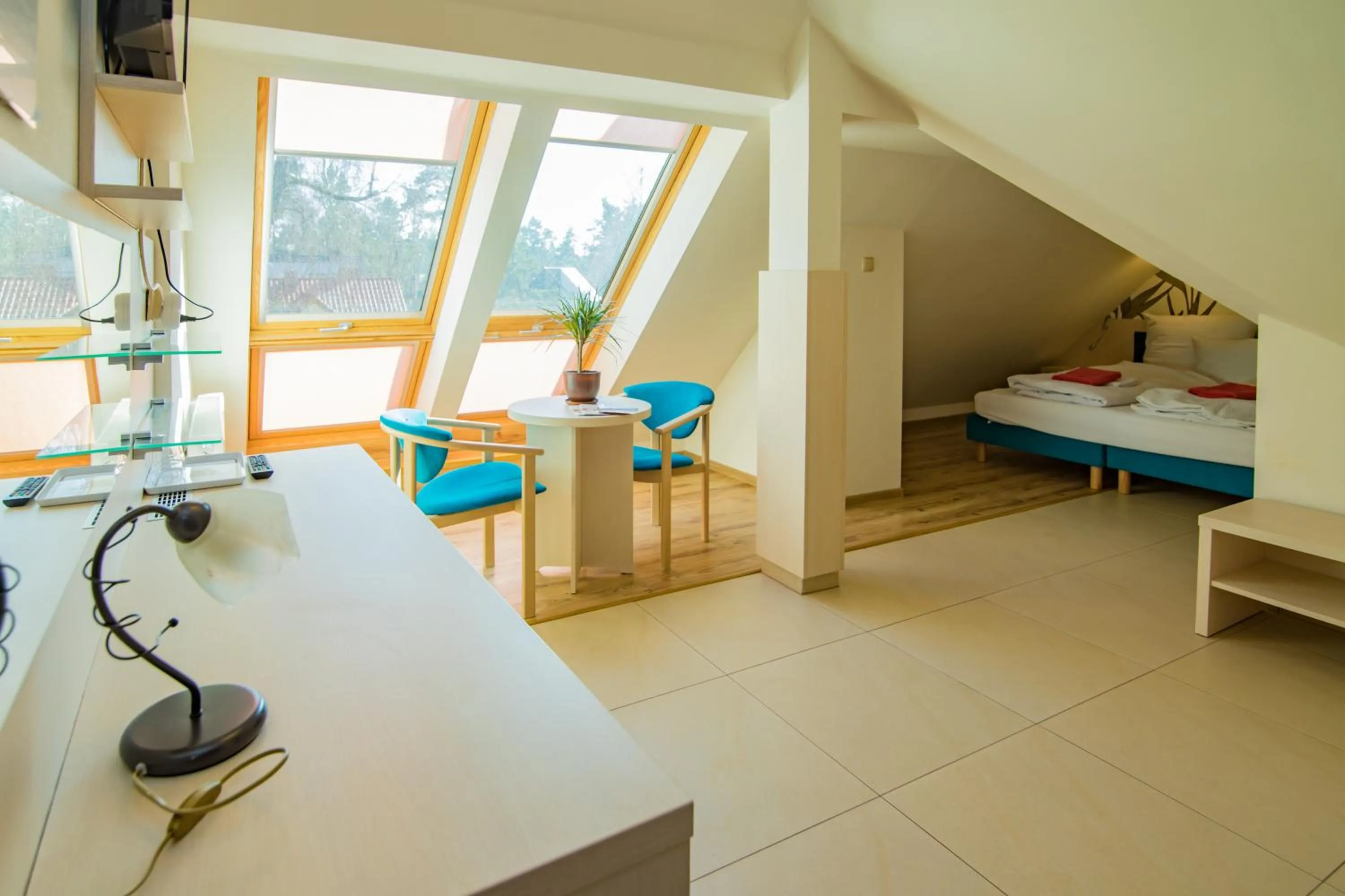 Bed in Paula Wellness & SPA