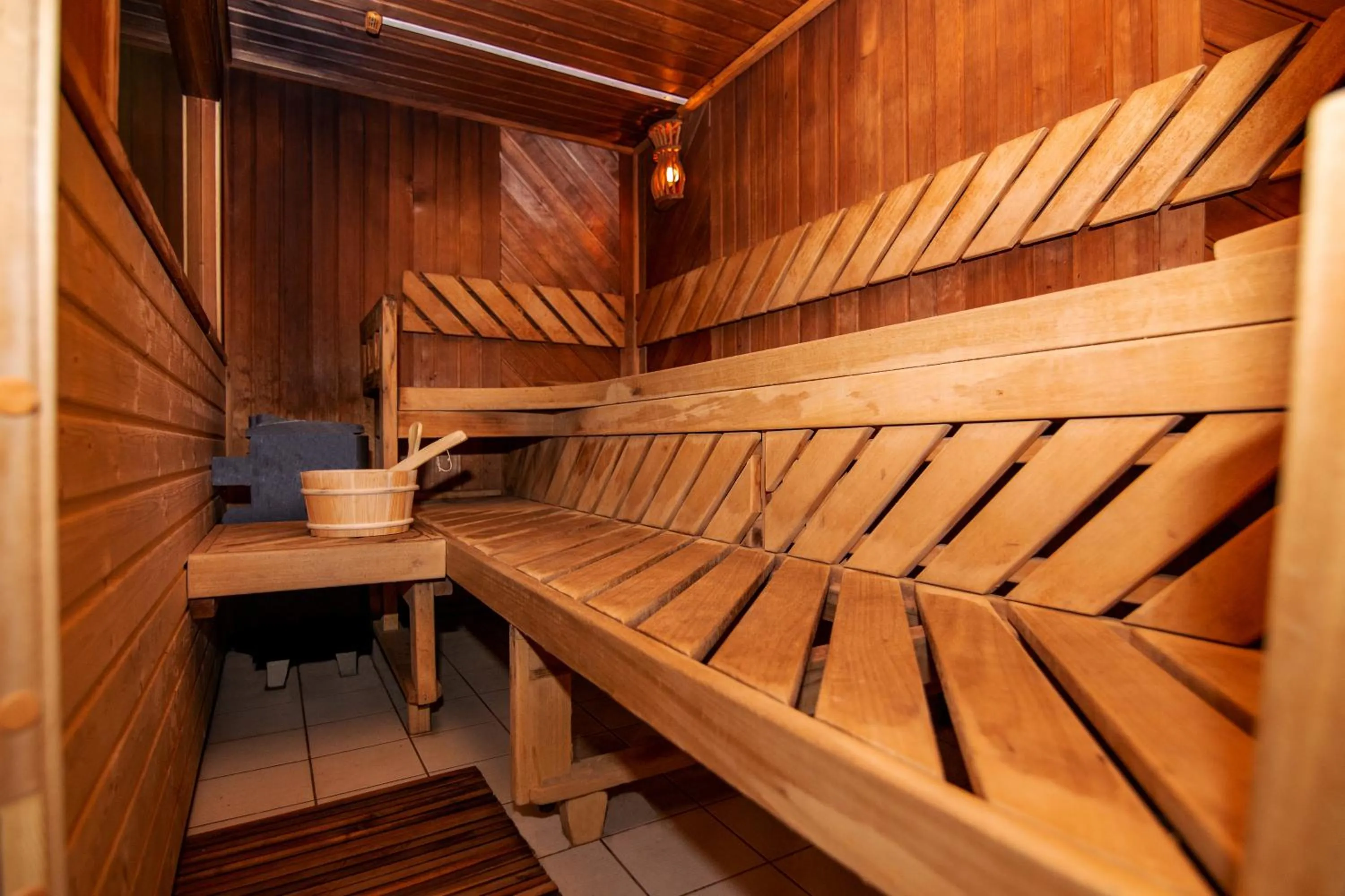 Sauna in Paula Wellness & SPA