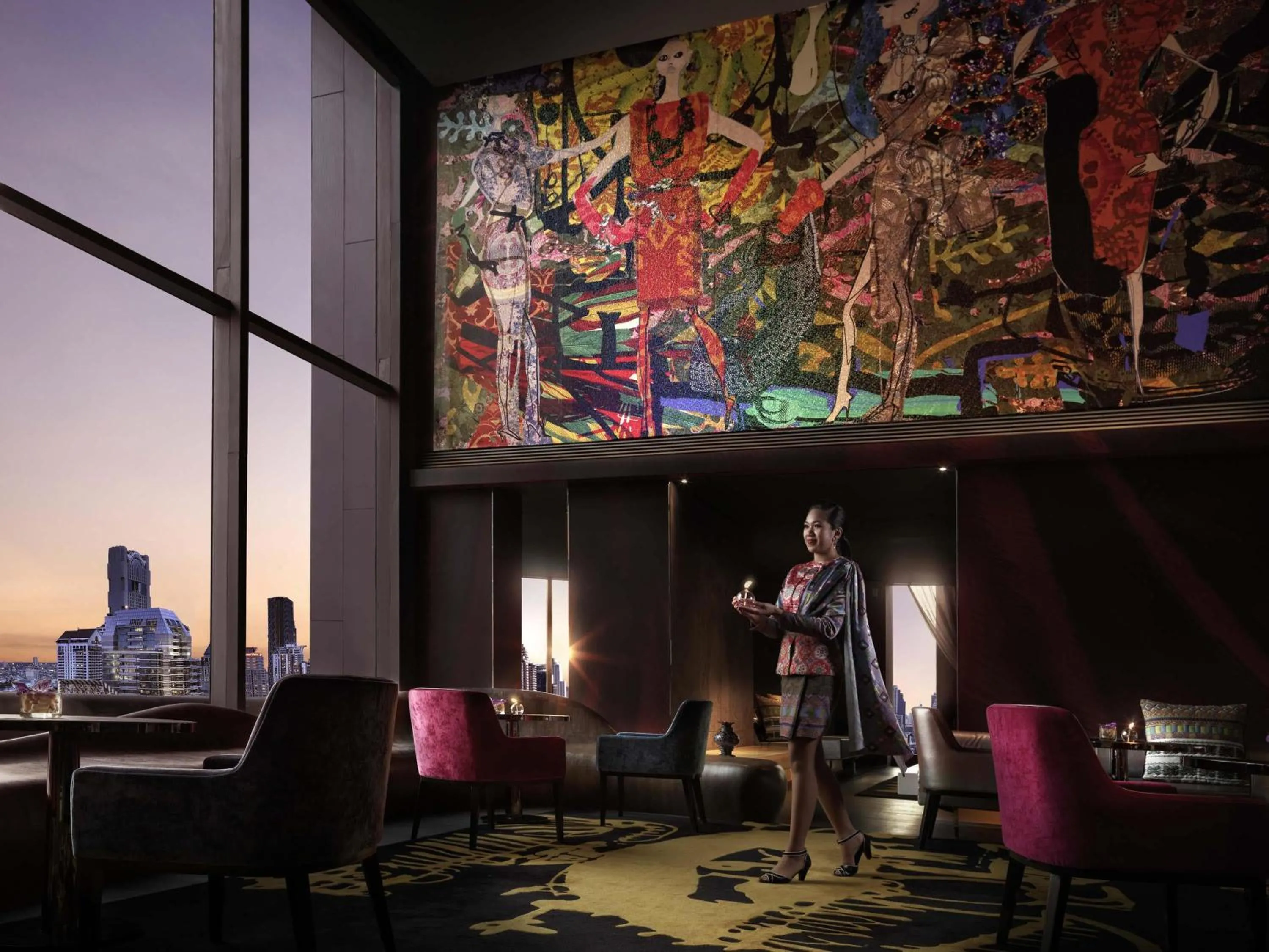 Bedroom in SO/ Bangkok