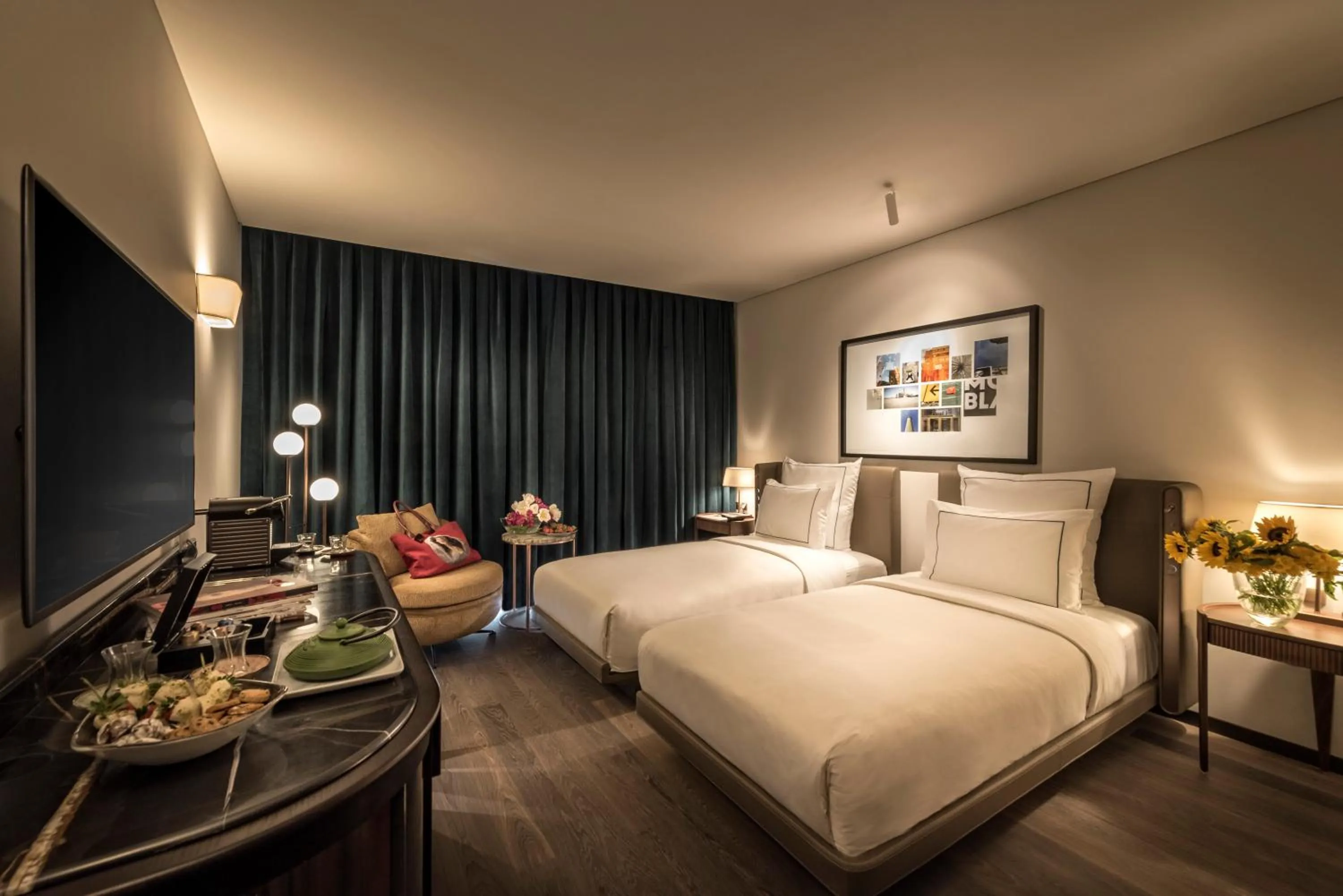 Bed in Glens Palas Istanbul Nisantasi