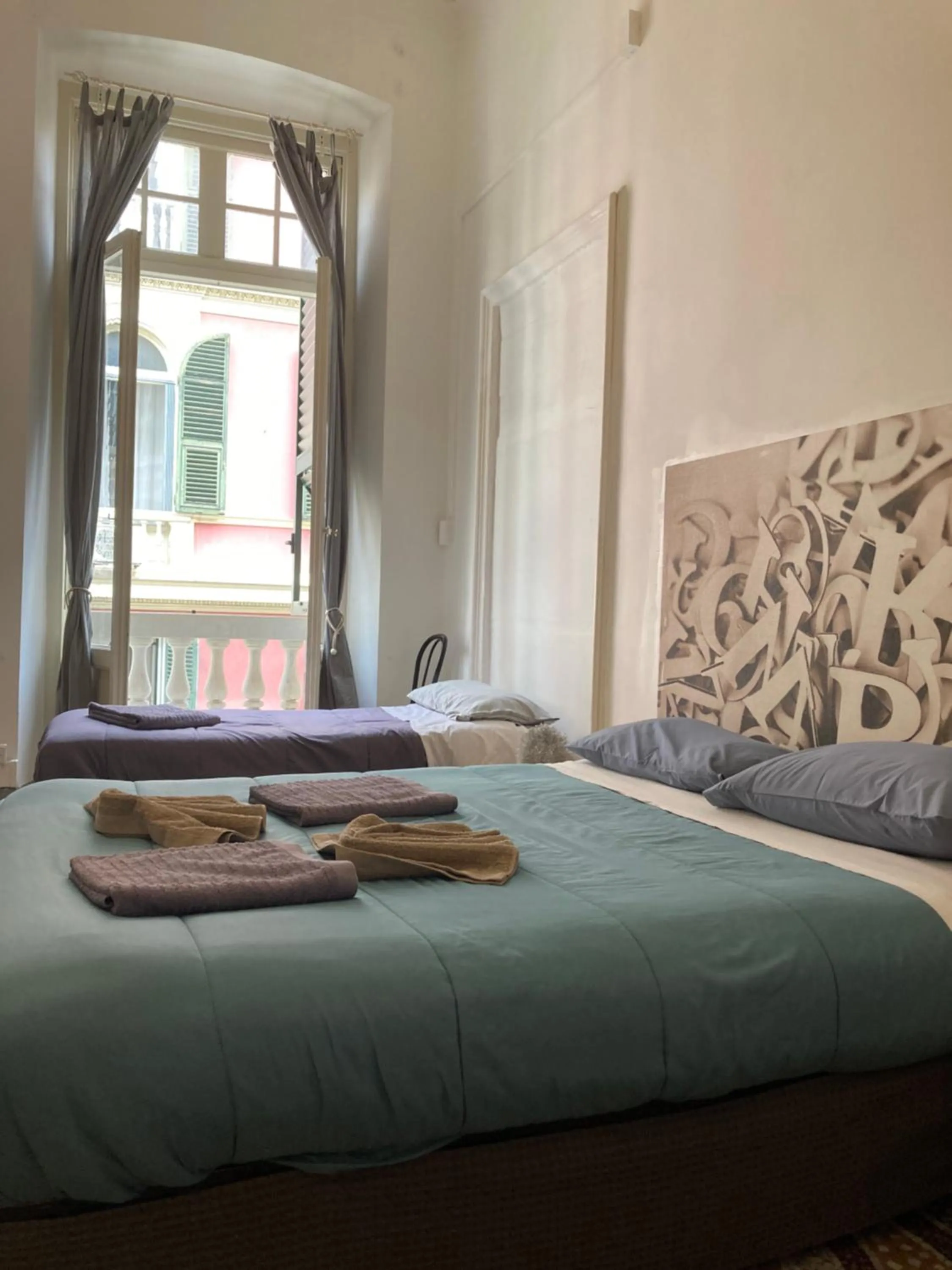 Bed in Guest House Roma