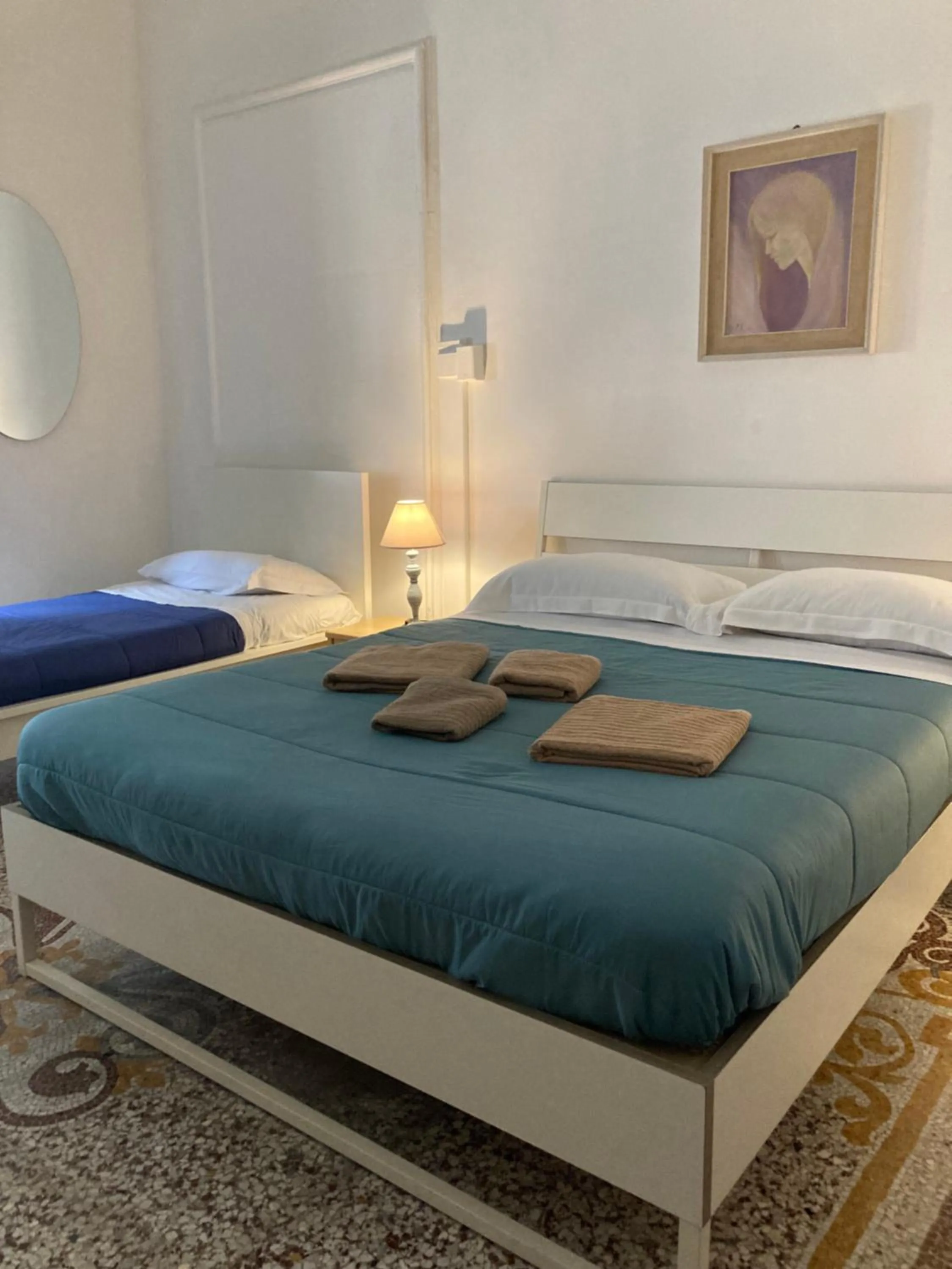 Bedroom, Bed in Guest House Roma