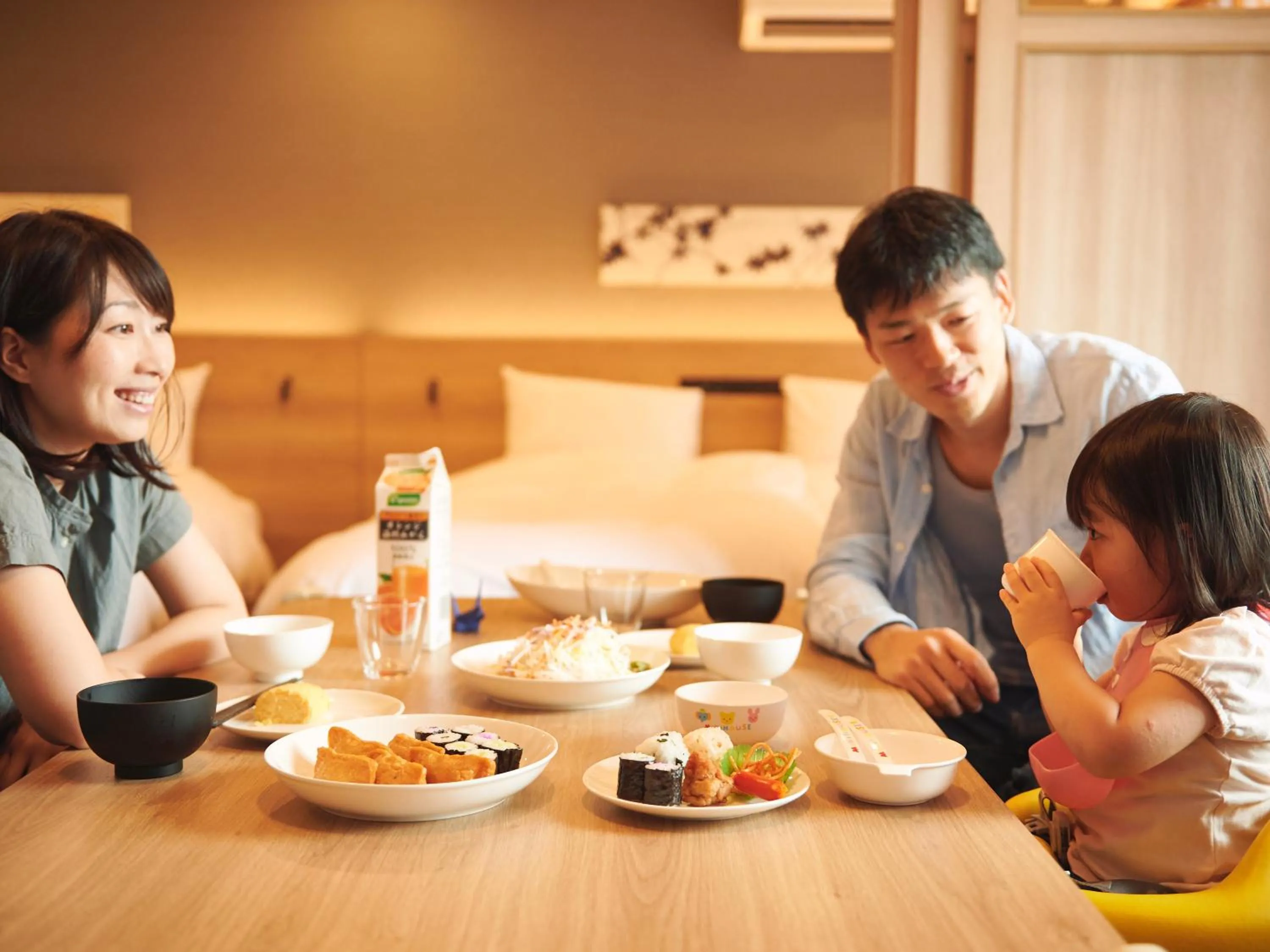 Family in MIMARU Tokyo Ueno East