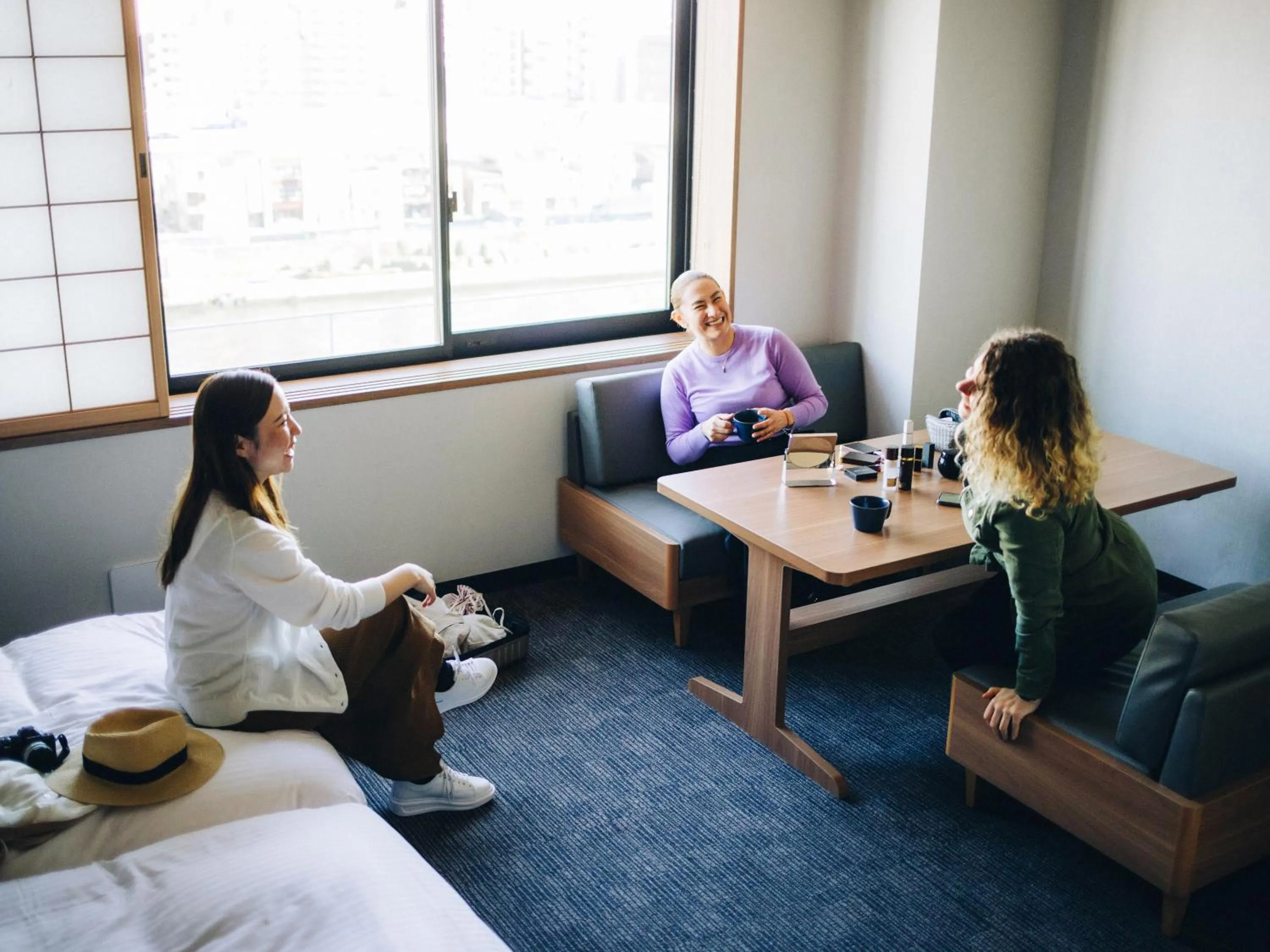 group of guests in MIMARU Tokyo Ueno East