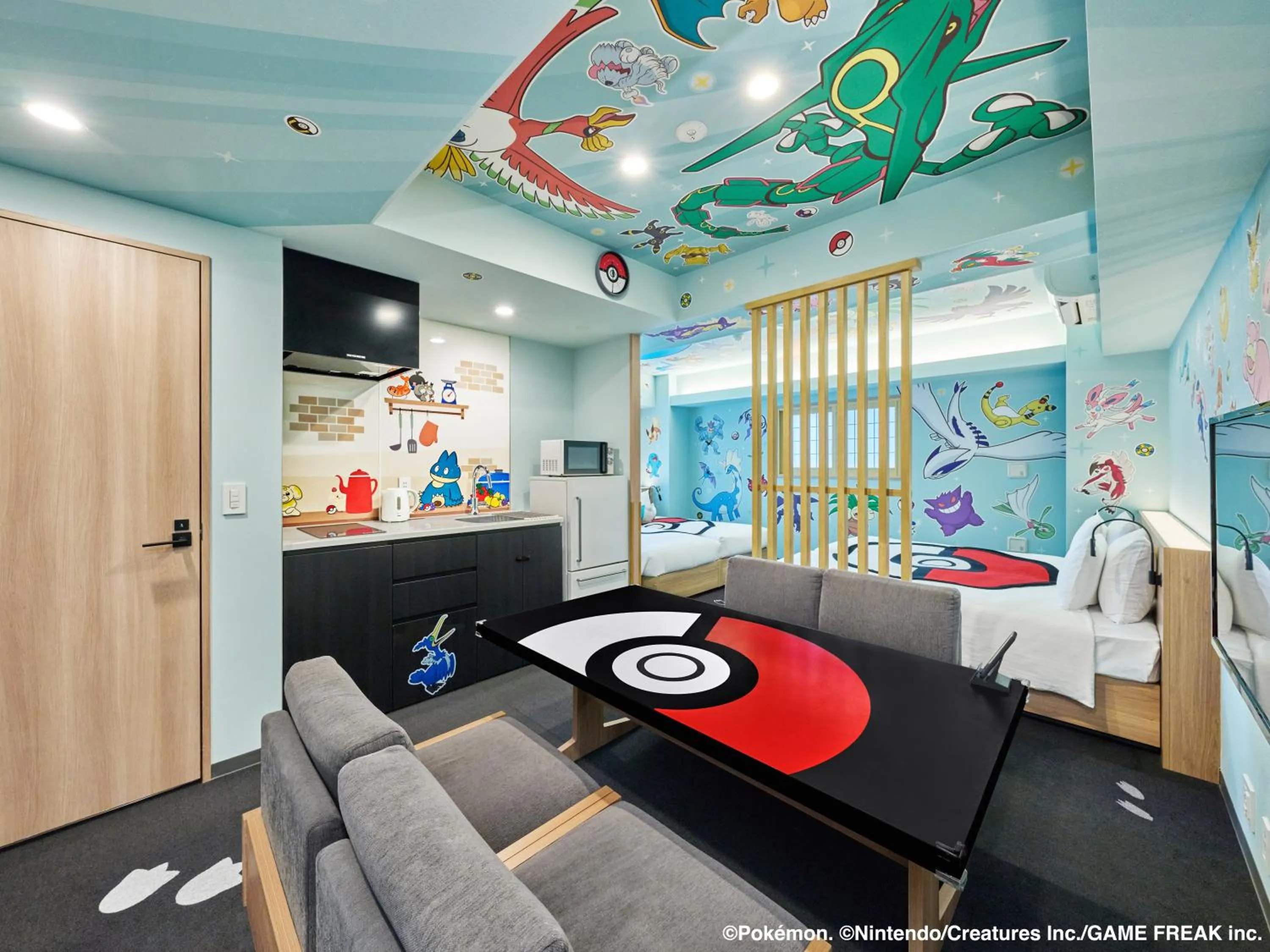 Dining area in MIMARU Tokyo Ueno East