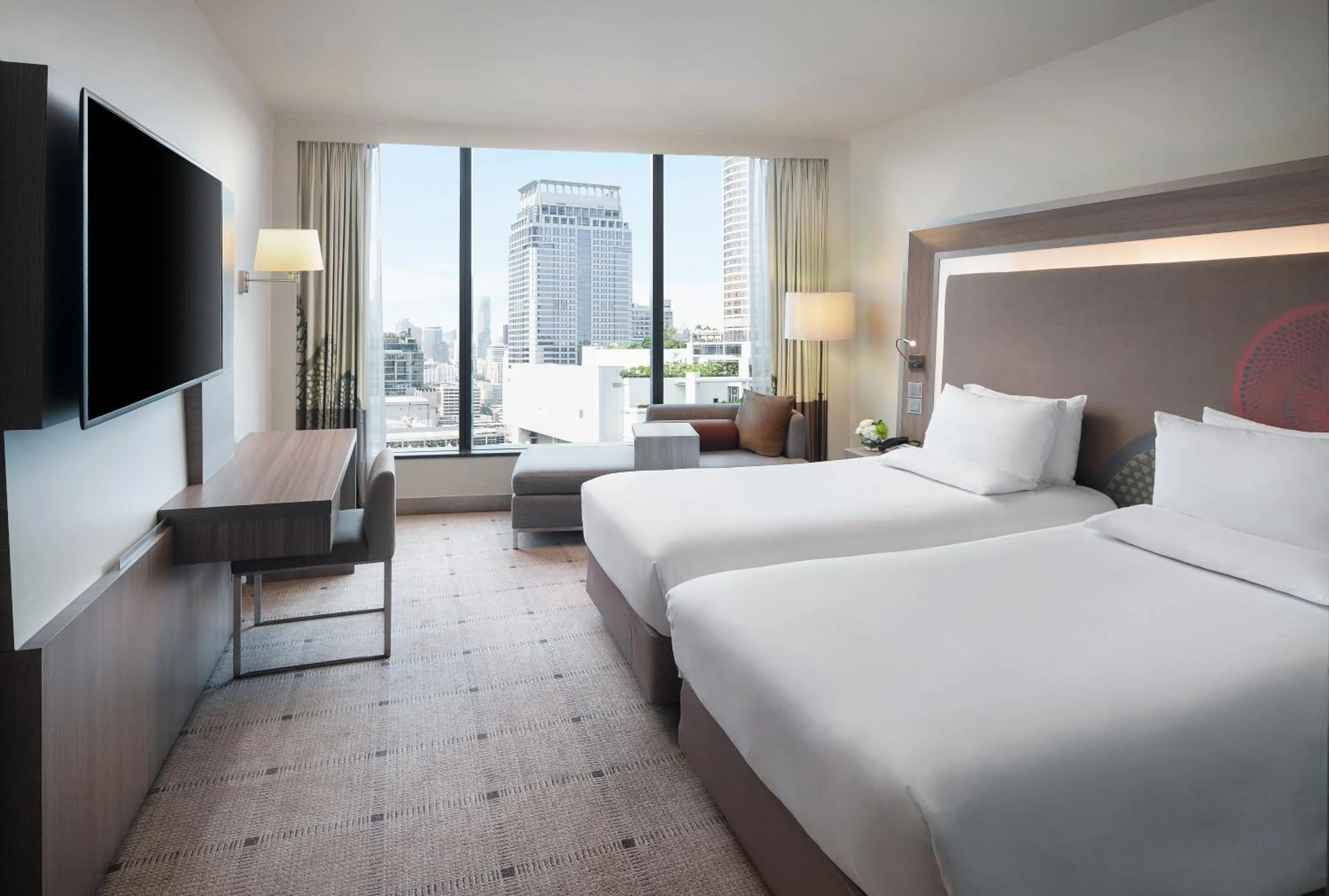 Bedroom, Bed in Novotel Bangkok Platinum Pratunam