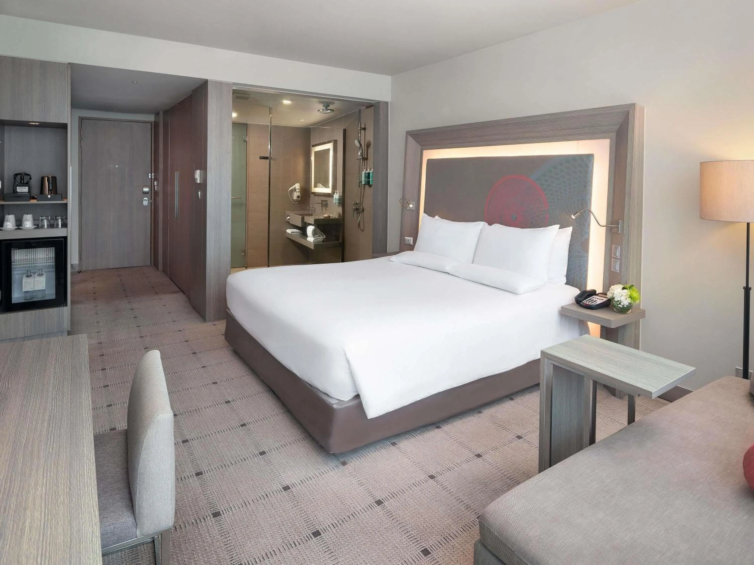 Bedroom, Bed in Novotel Bangkok Platinum Pratunam