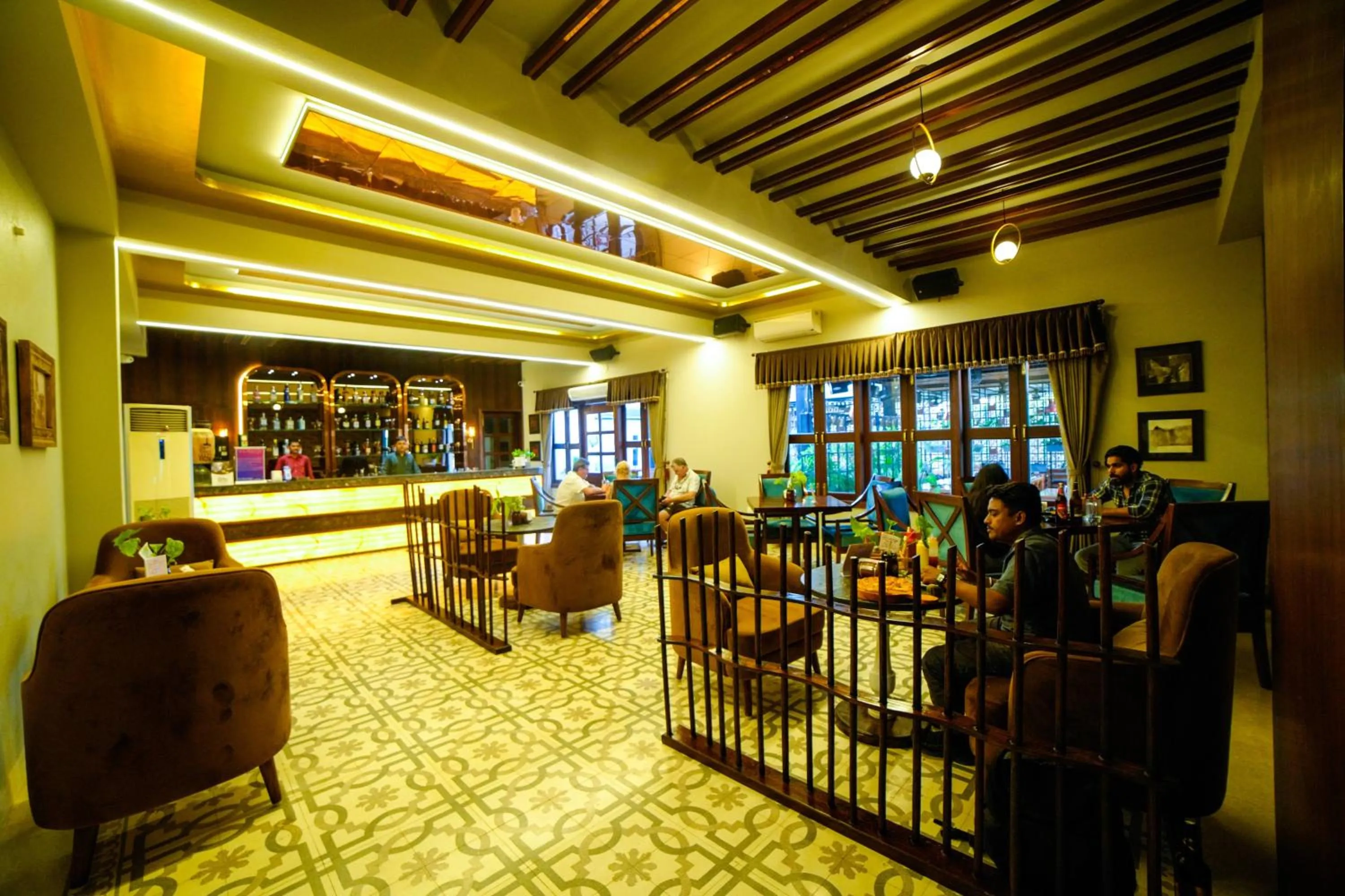 Lounge or bar in Hotel Surya, Kaiser Palace