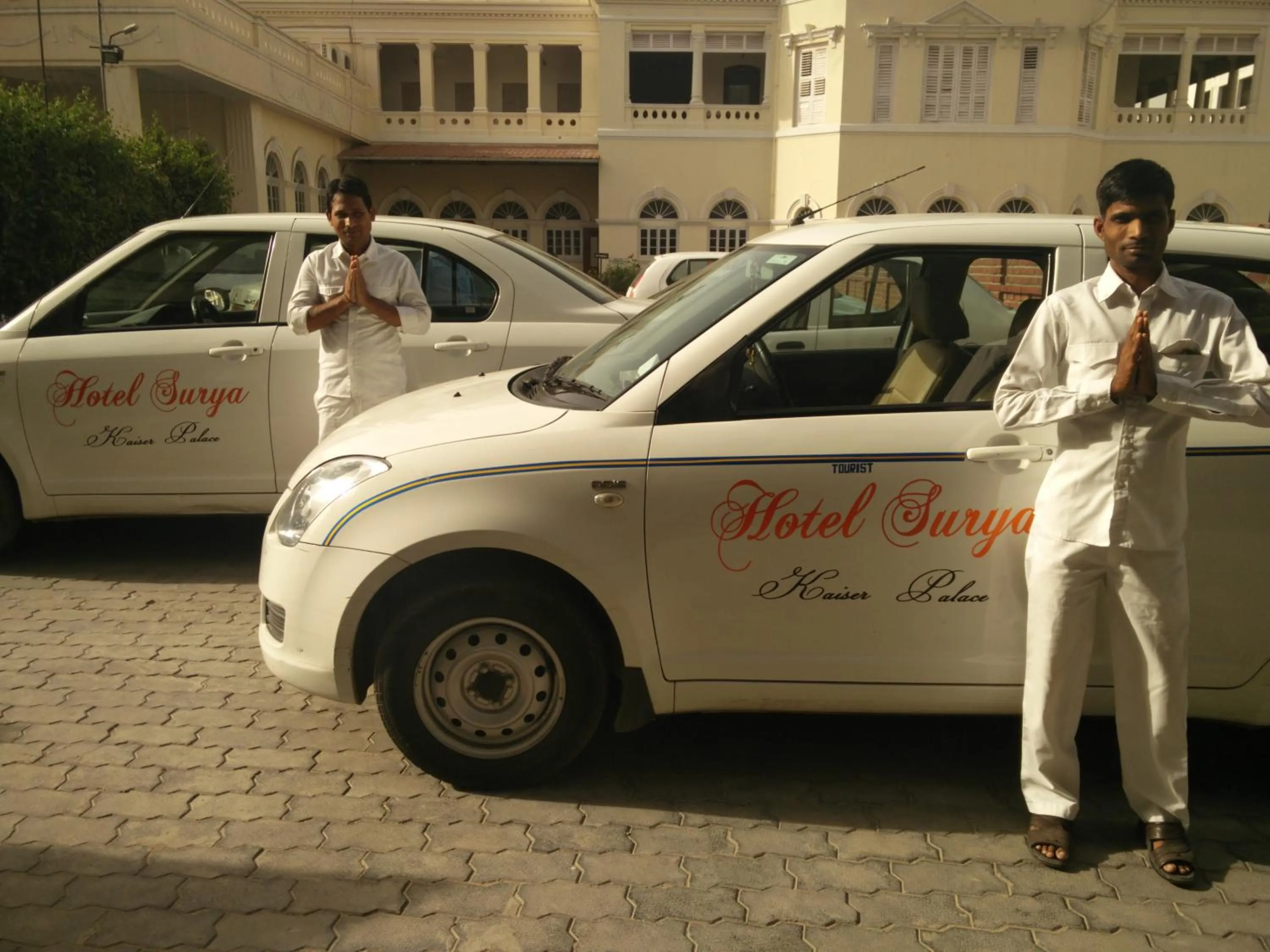 Staff in Hotel Surya, Kaiser Palace