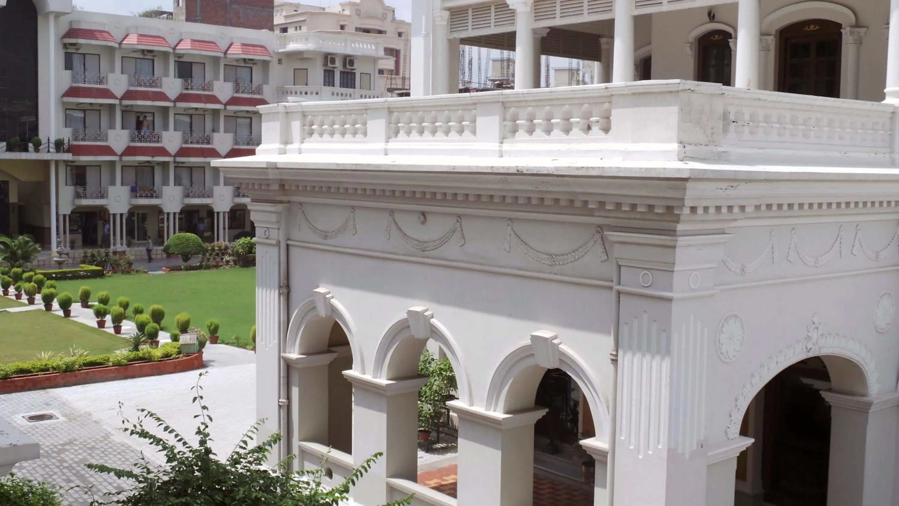 Balcony/Terrace in Hotel Surya, Kaiser Palace