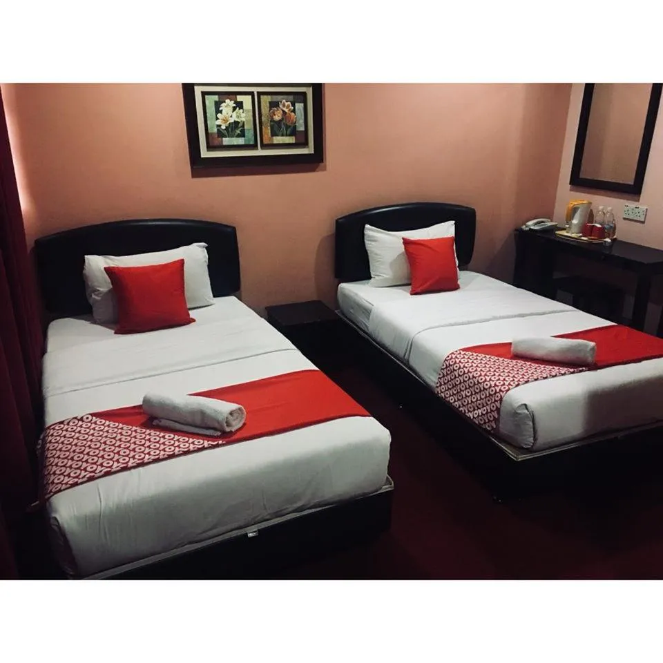 Bed in Puteri Ampang Hotel