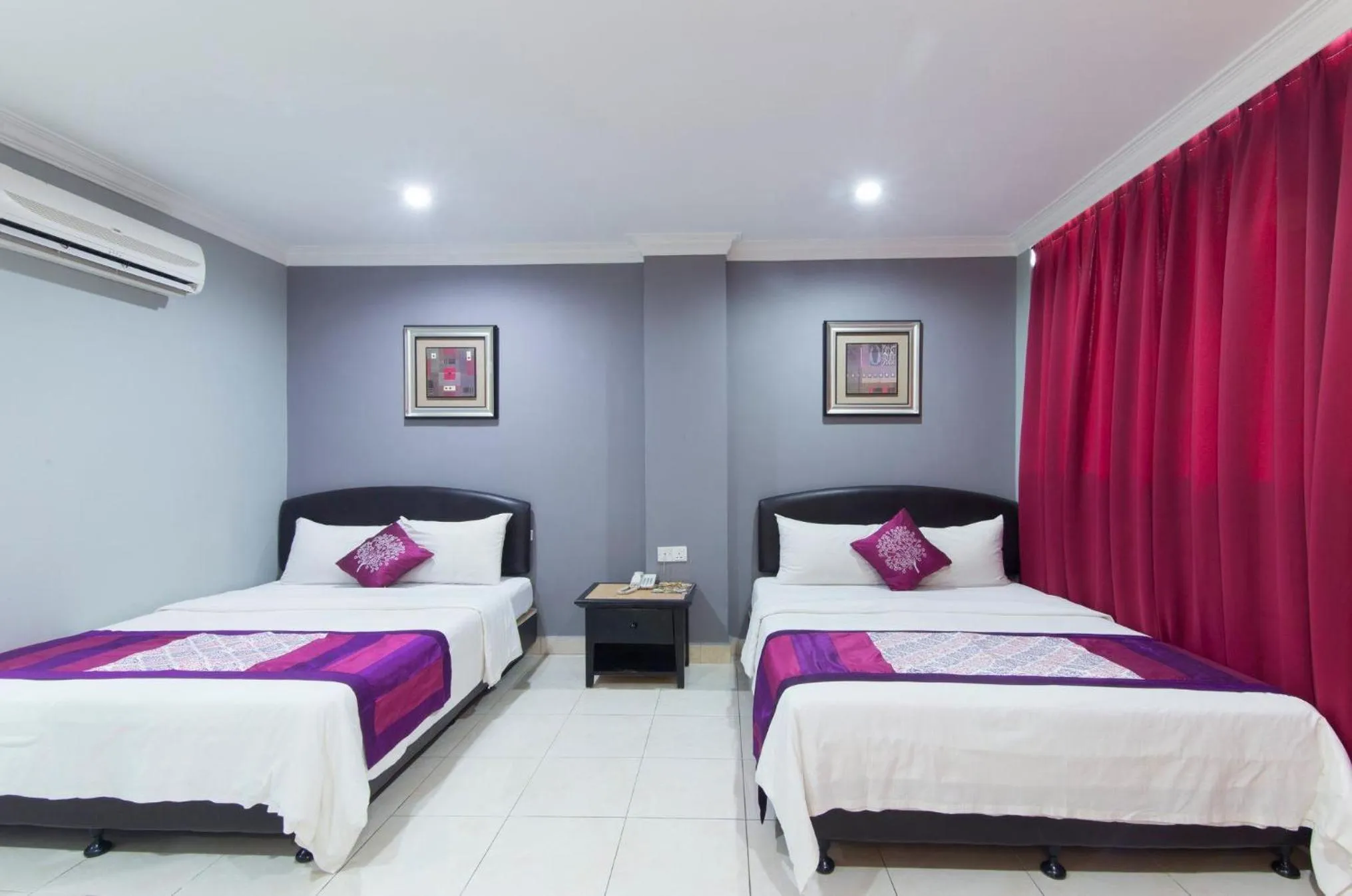 Bed in Puteri Ampang Hotel