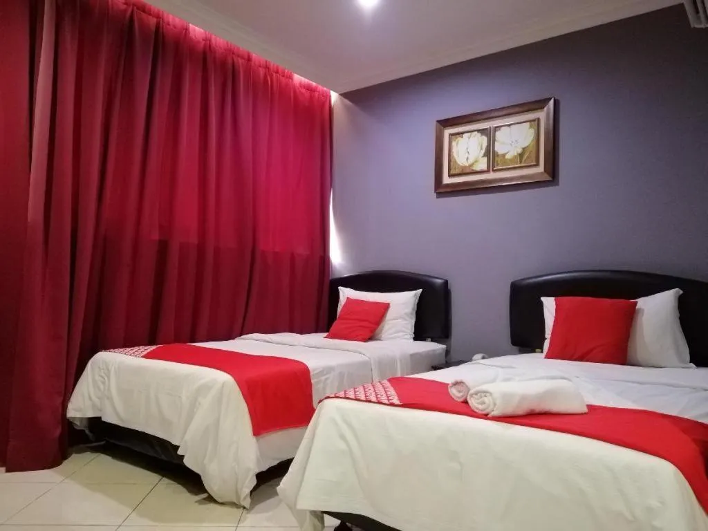 Bed in Puteri Ampang Hotel