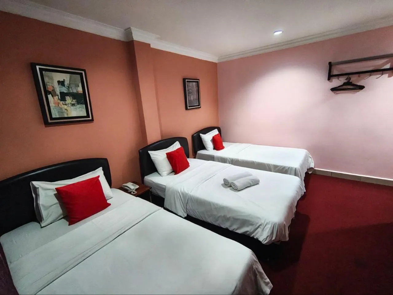 Bed in Puteri Ampang Hotel