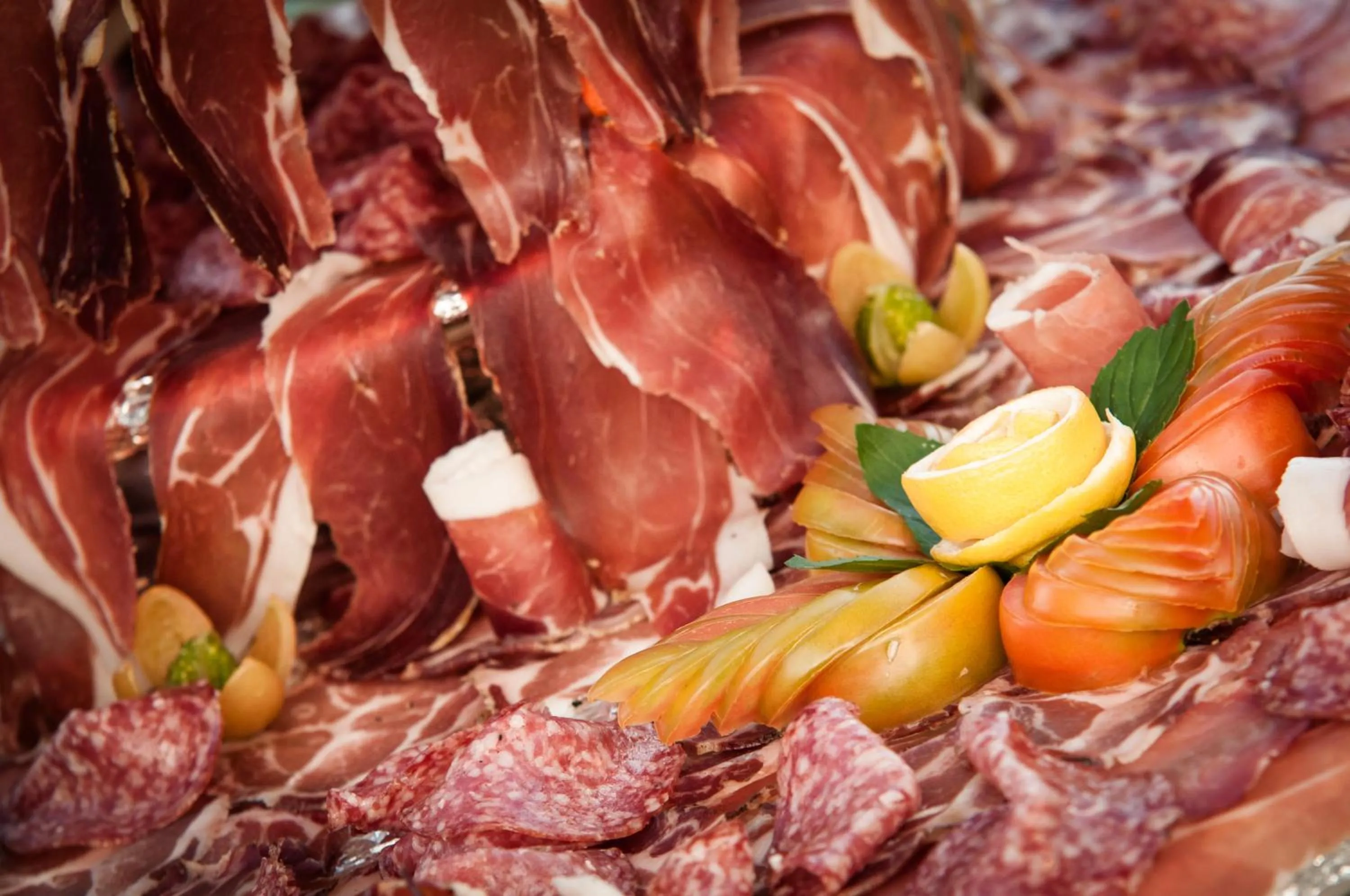 Food close-up in Fattoria Pianetti