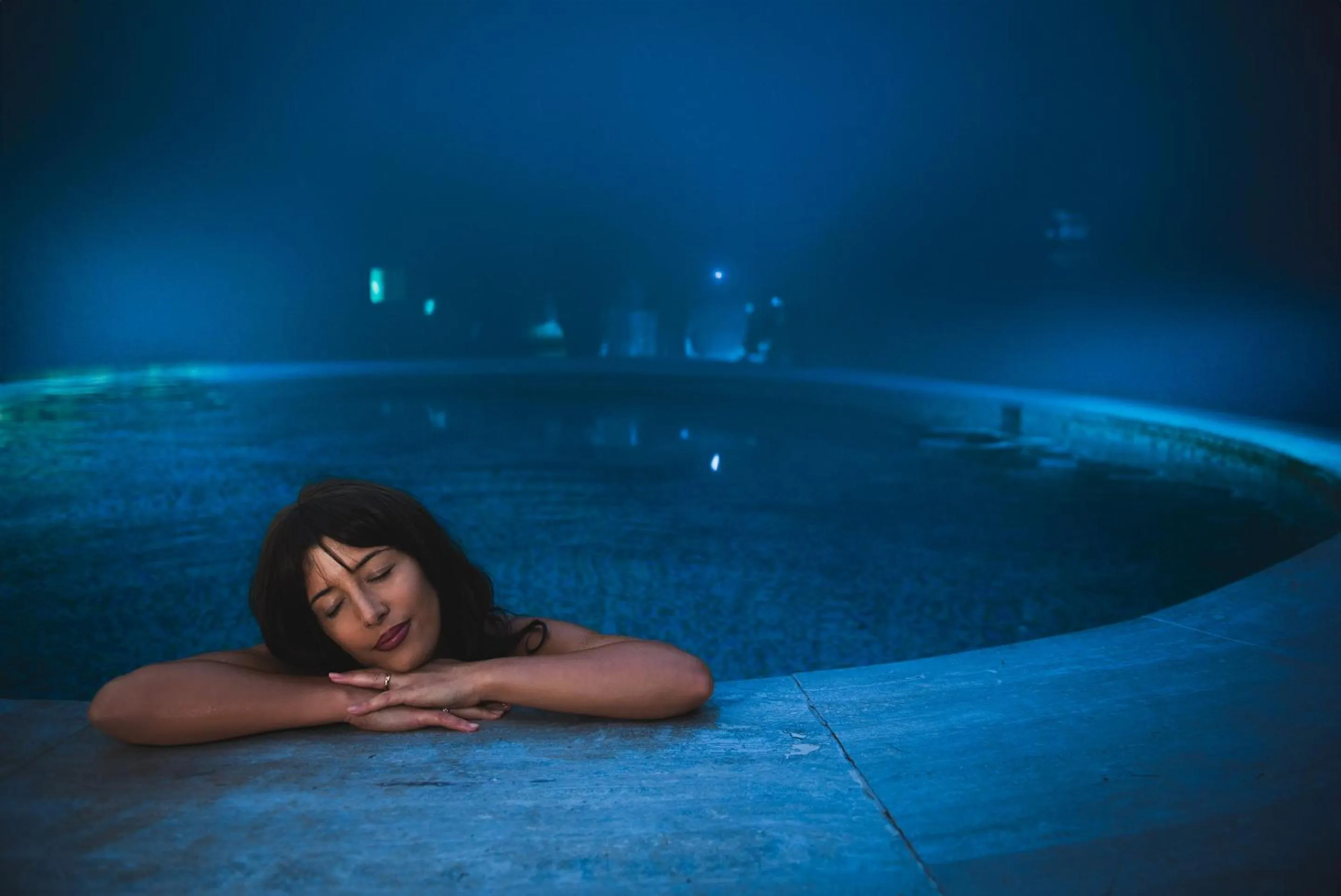 Swimming pool in Fattoria Pianetti
