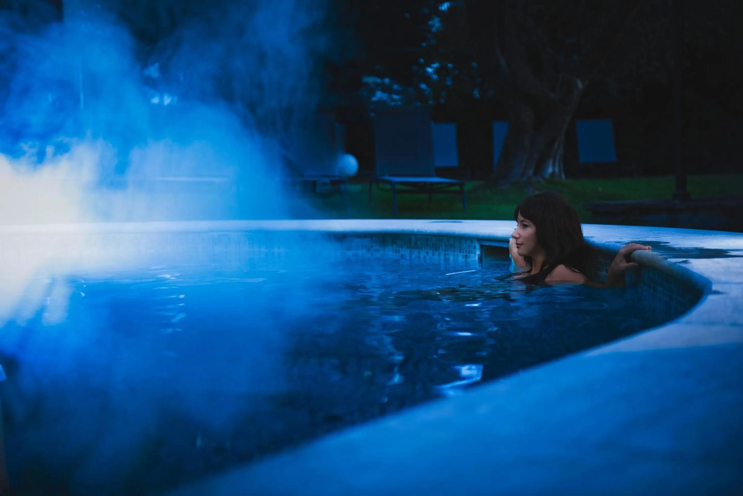 Swimming pool in Fattoria Pianetti