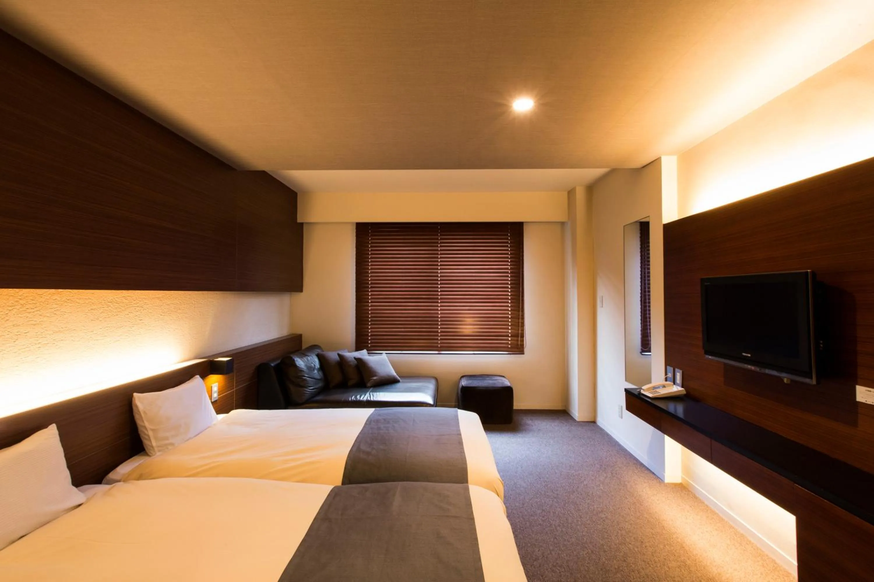 Photo of the whole room, Bed in Choyo Tei