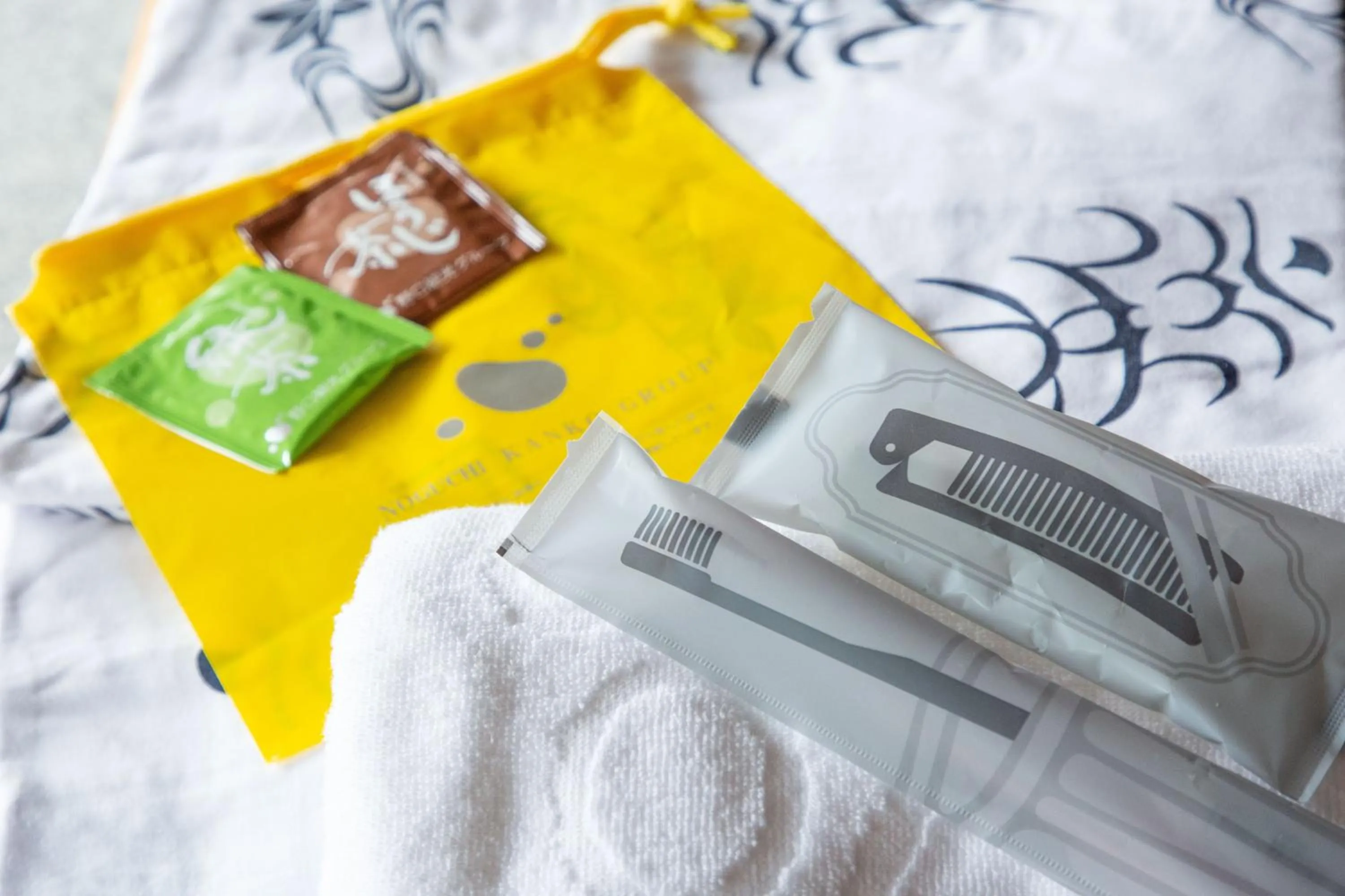 towels in Takuboku Tei