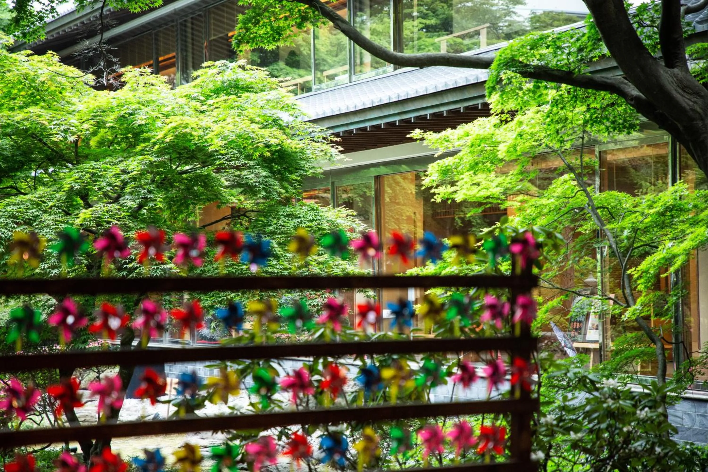 Garden in Takuboku Tei