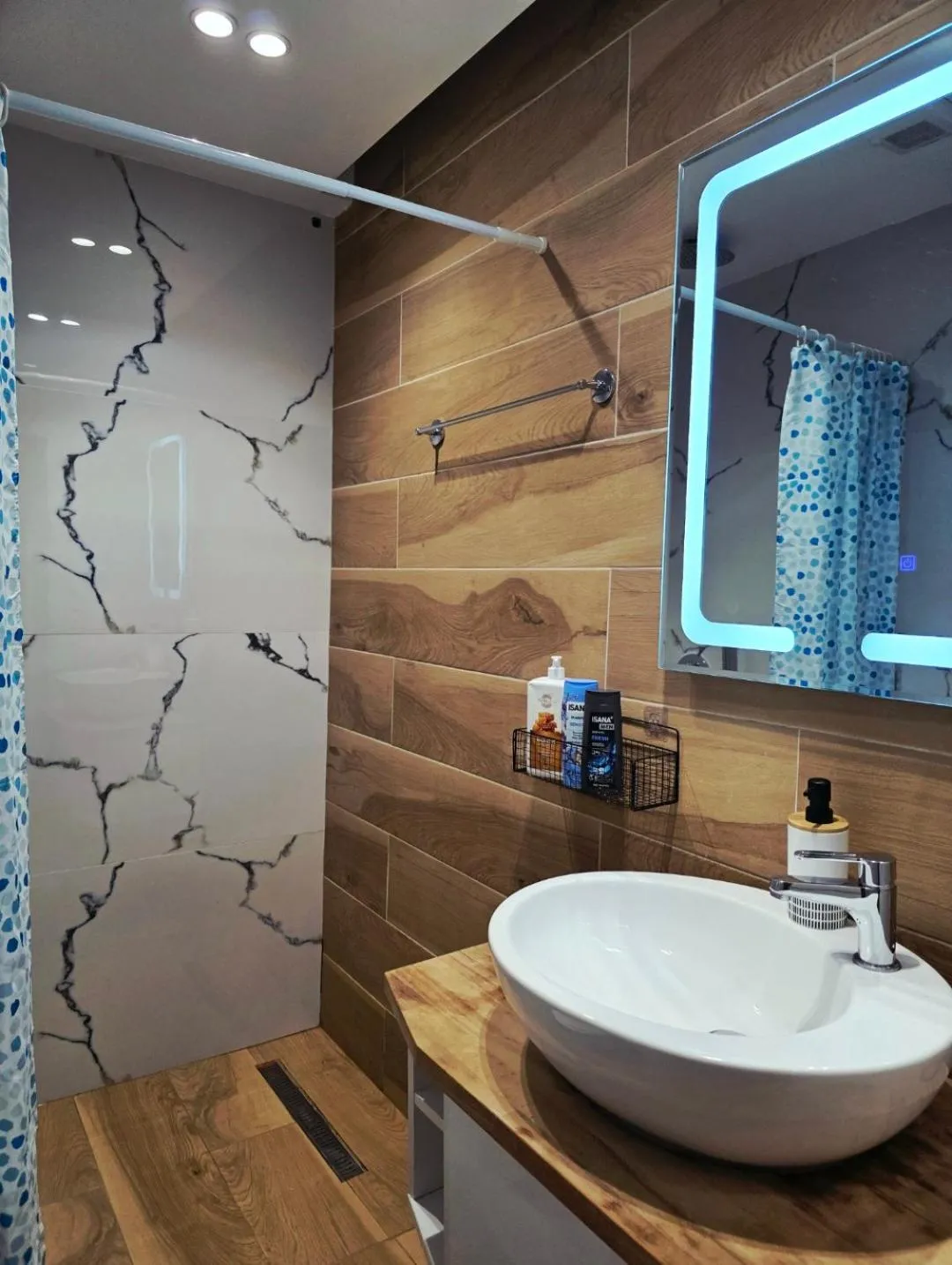 Shower in Loi apartment