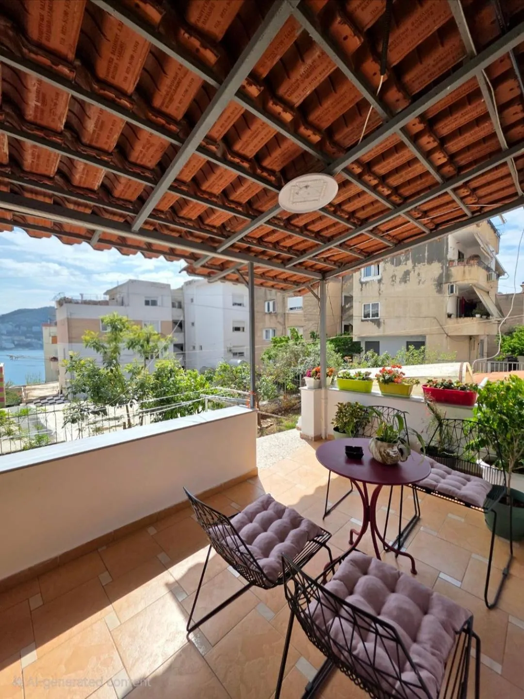 Balcony/Terrace in Loi apartment
