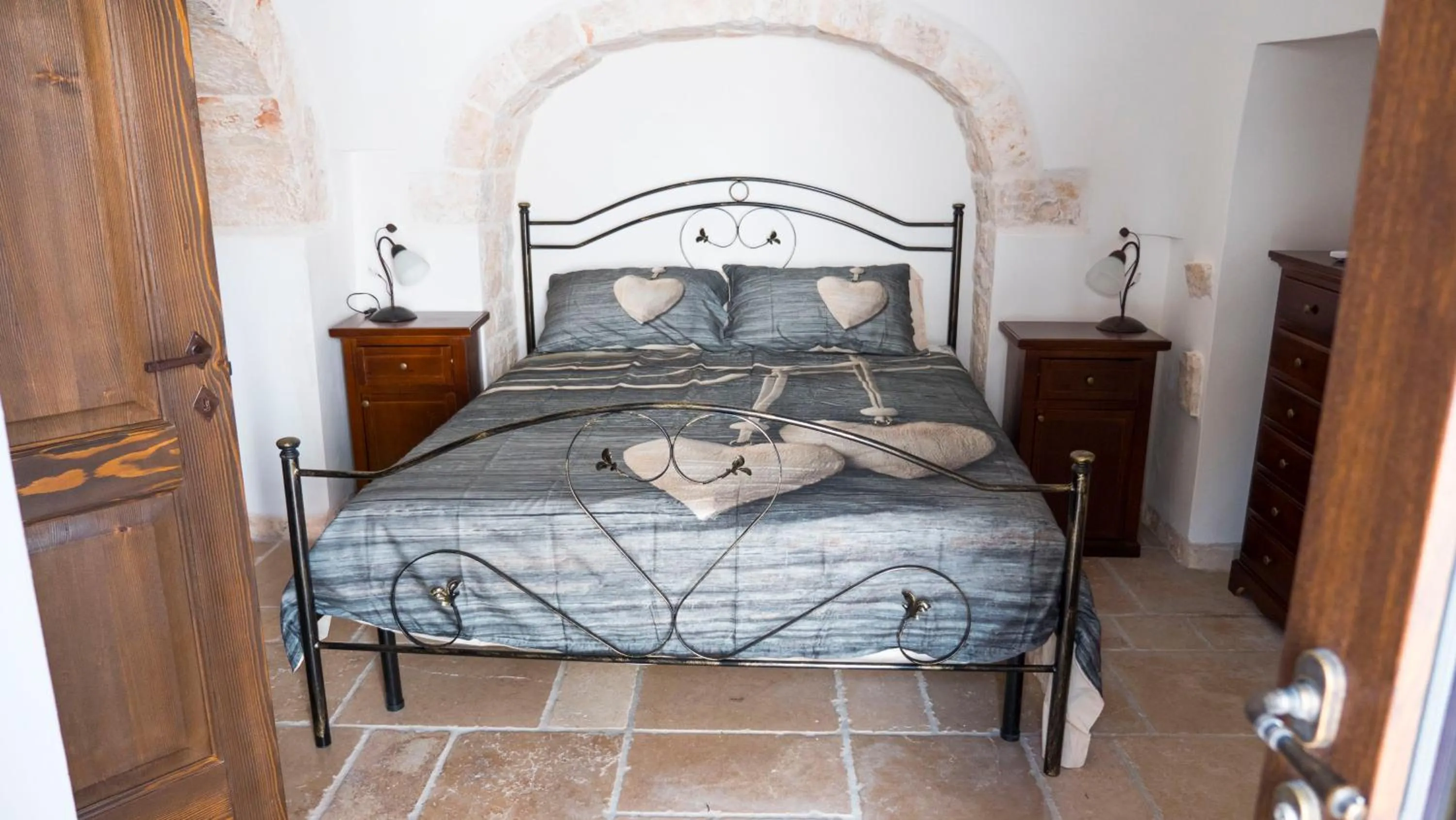 Bed in B&b I Trulli dei Desideri