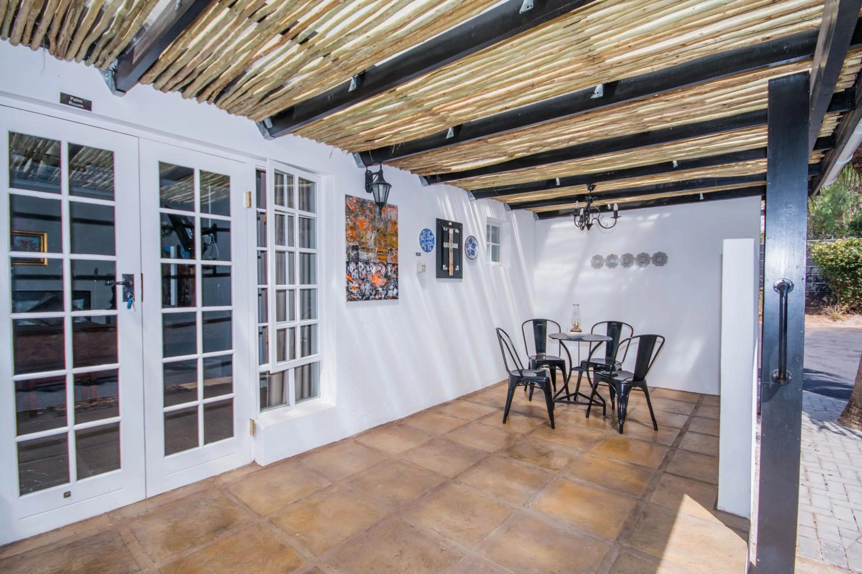 Patio in Forest Hall Guest House