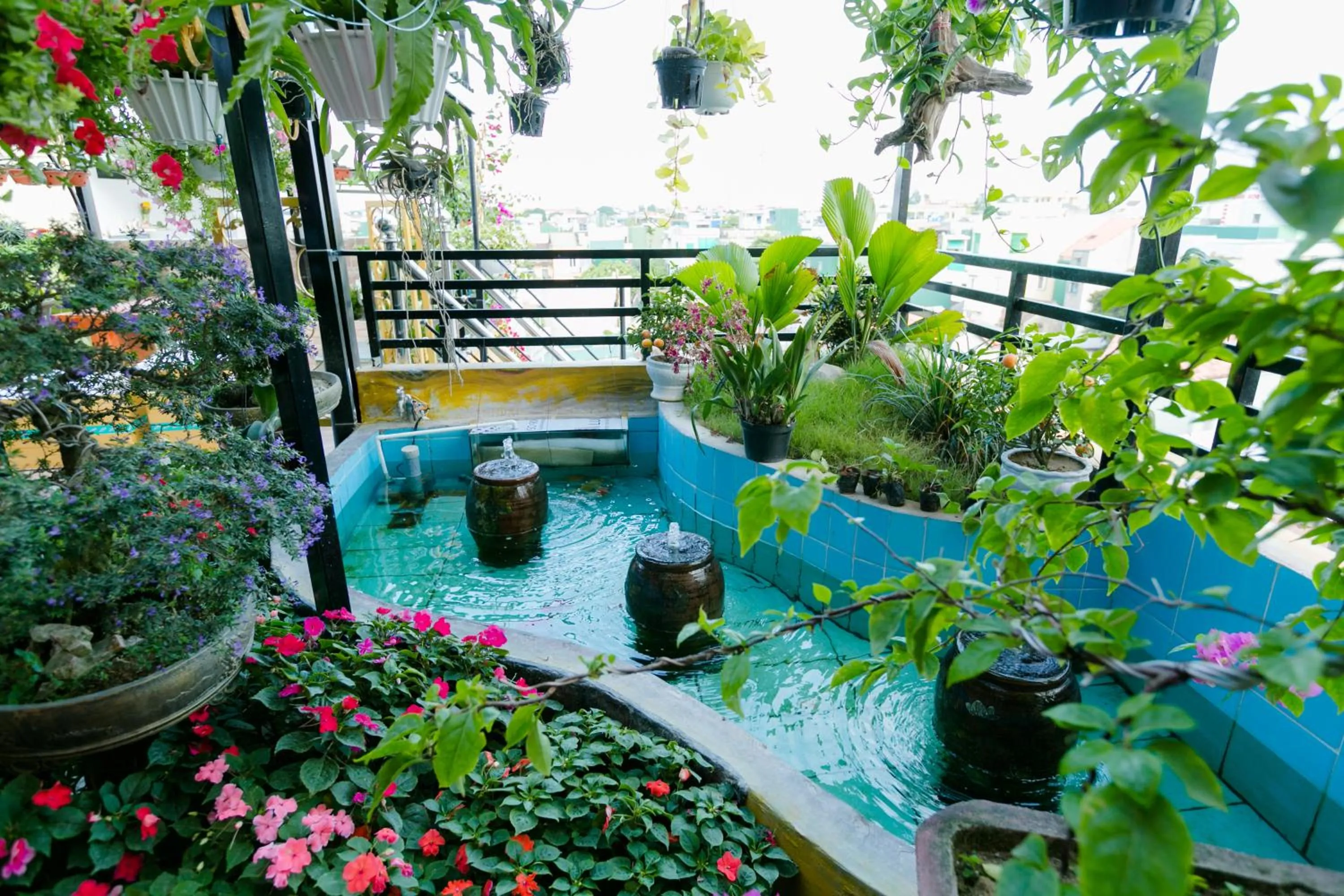 Garden in King Hotel Quang Ngai