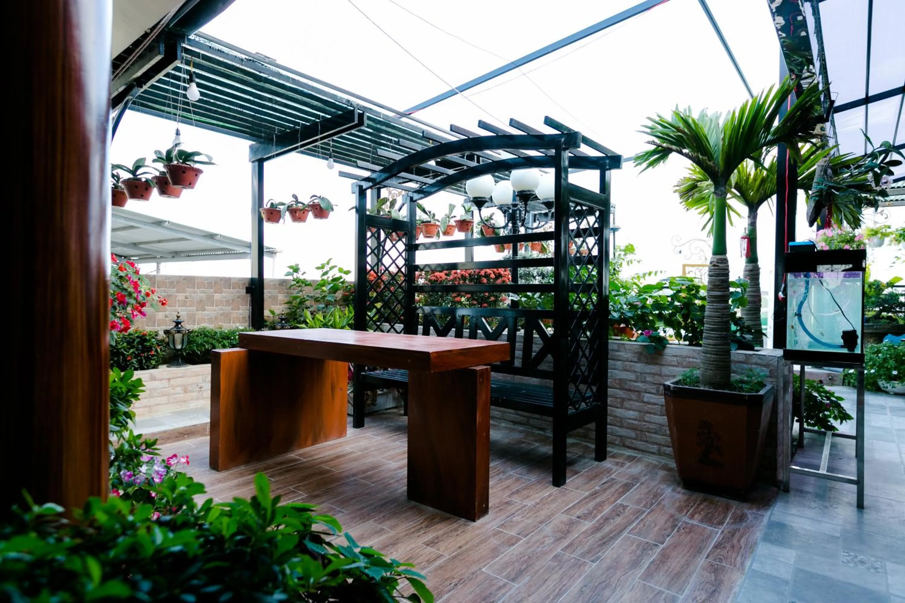 Garden in King Hotel Quang Ngai