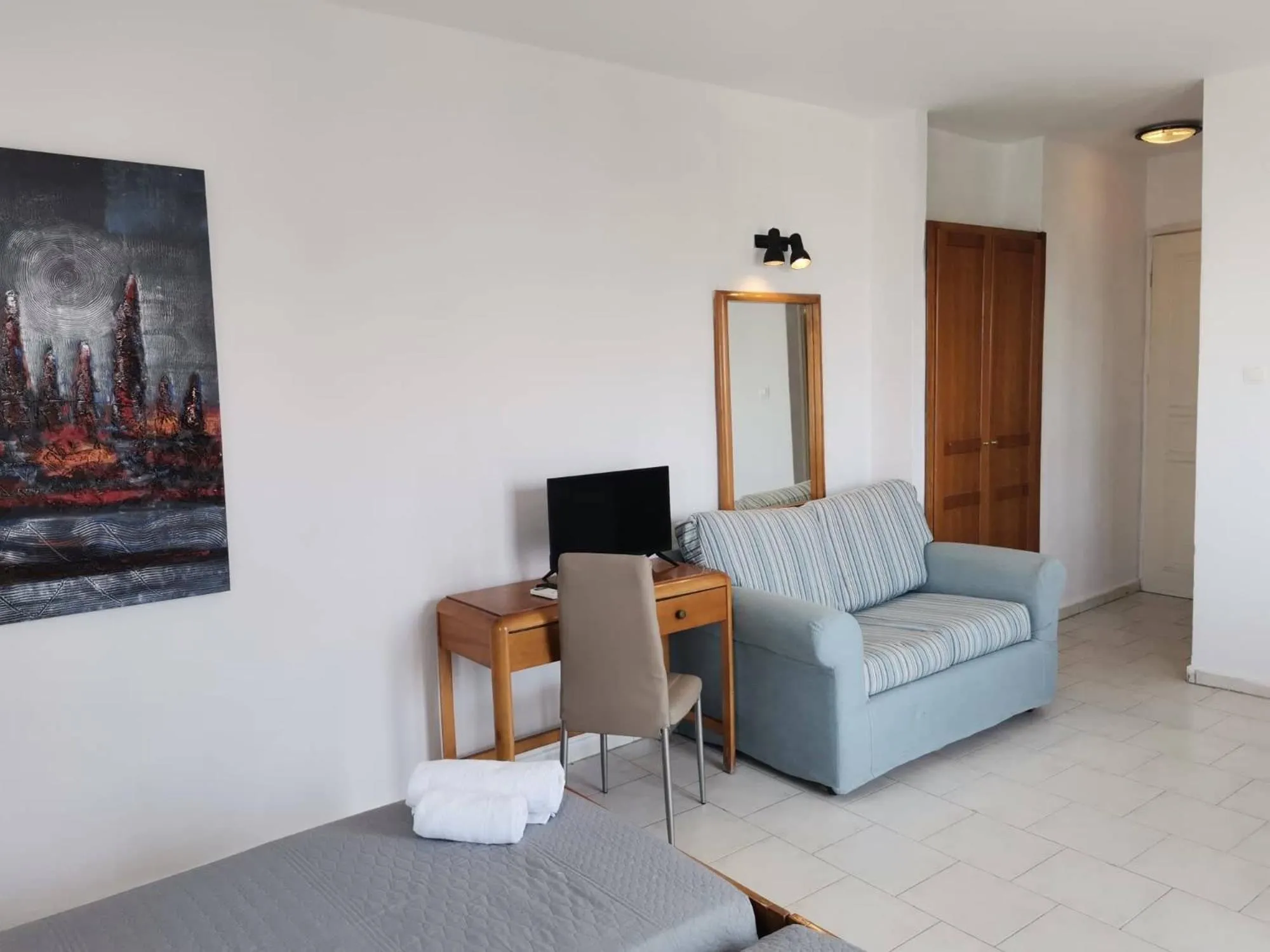 Bed in Pantheon Apartments Kos Town