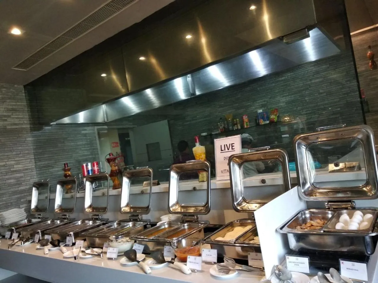 Breakfast in Royal Orchid Central Vadodara