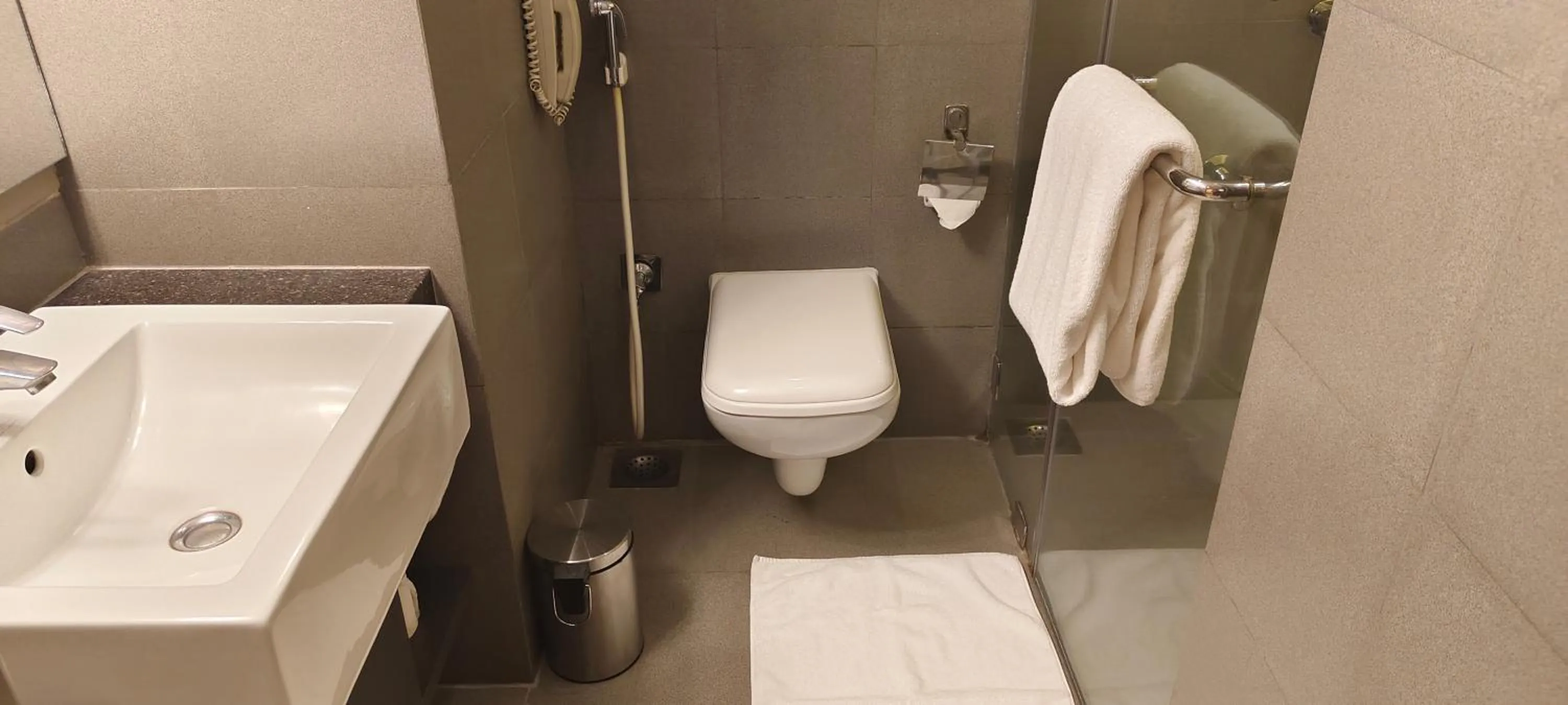 Bathroom in Royal Orchid Central Vadodara