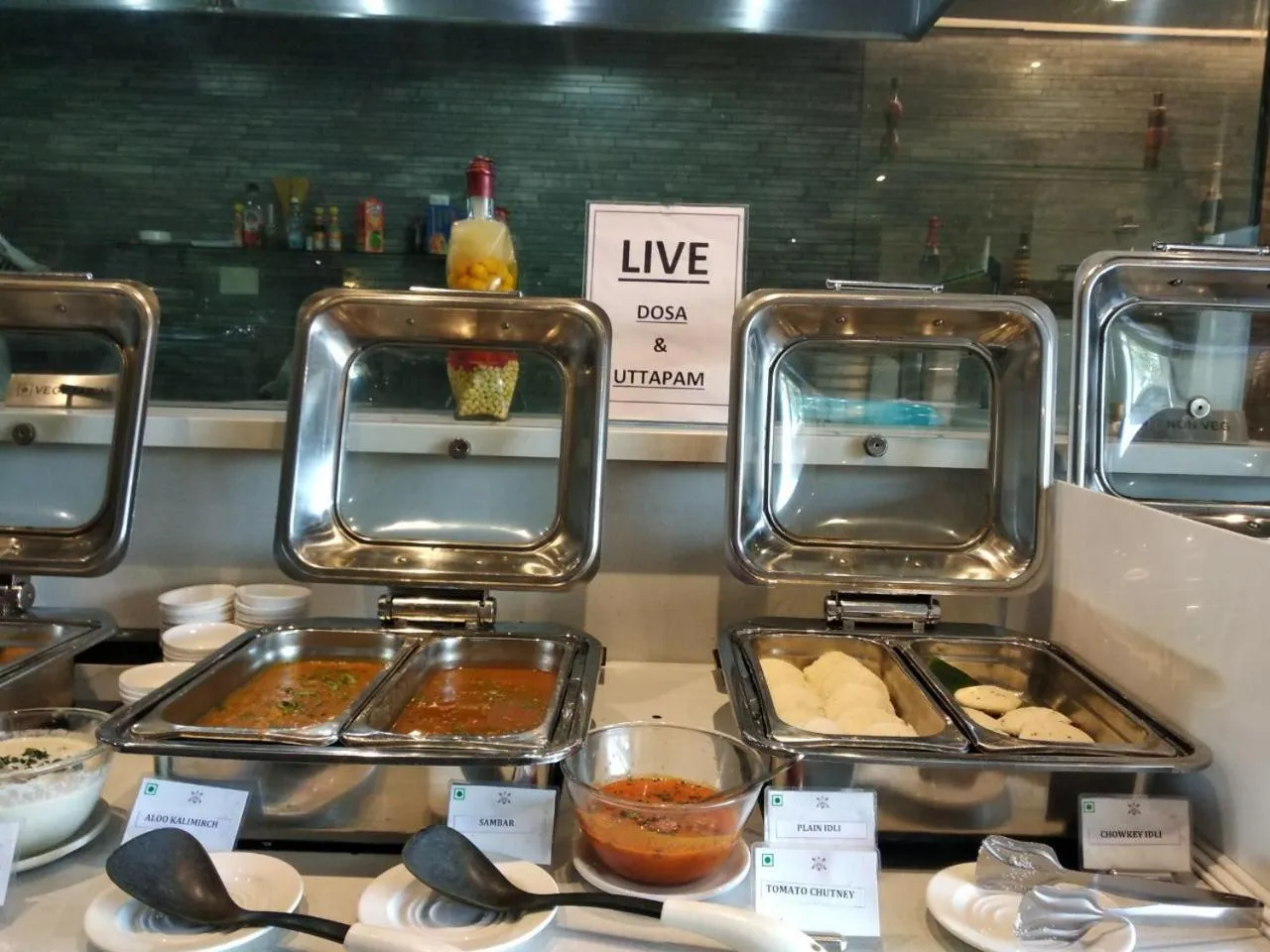 Breakfast in Royal Orchid Central Vadodara