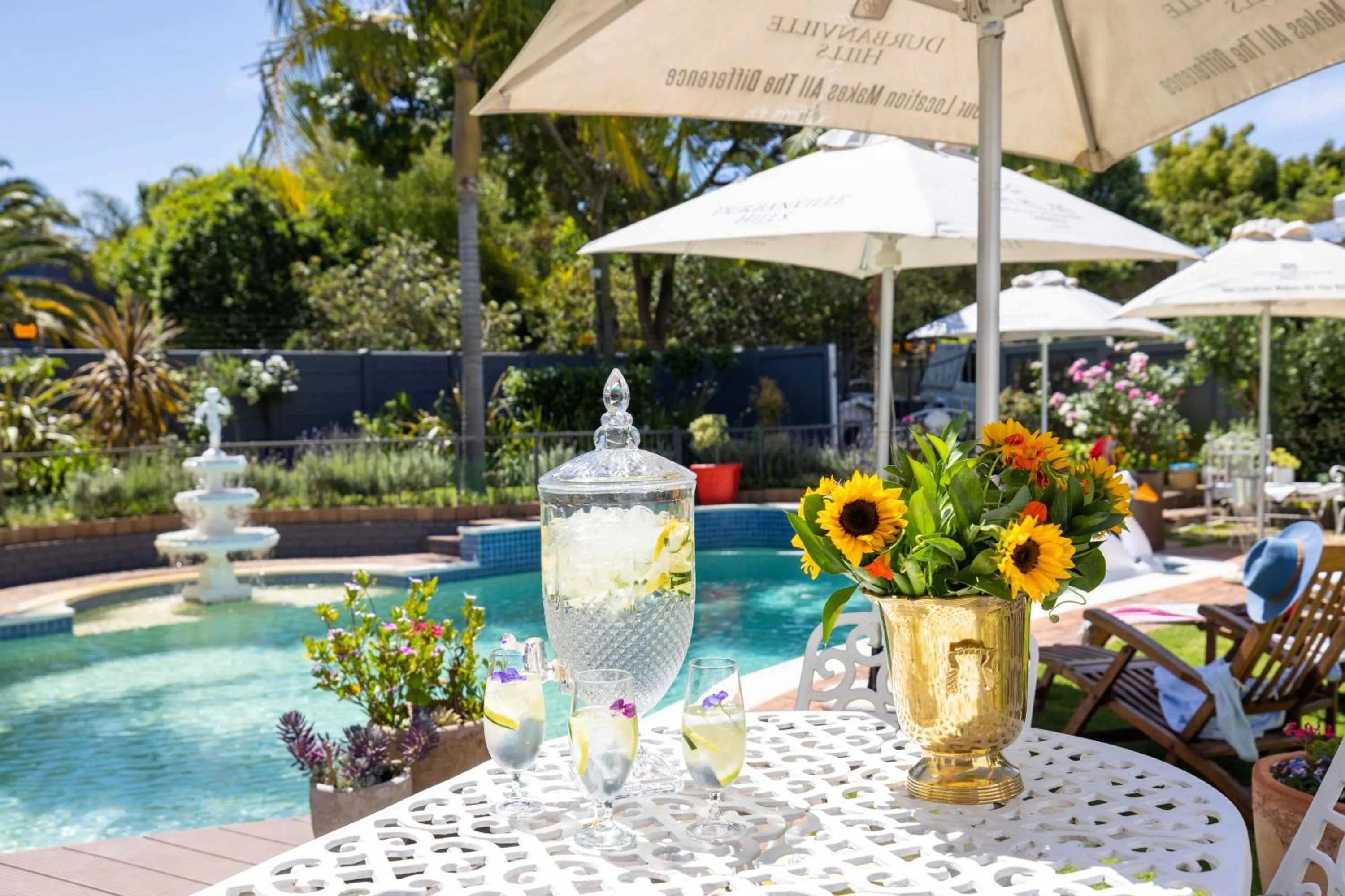Patio in Cape Pillars Boutique Hotel