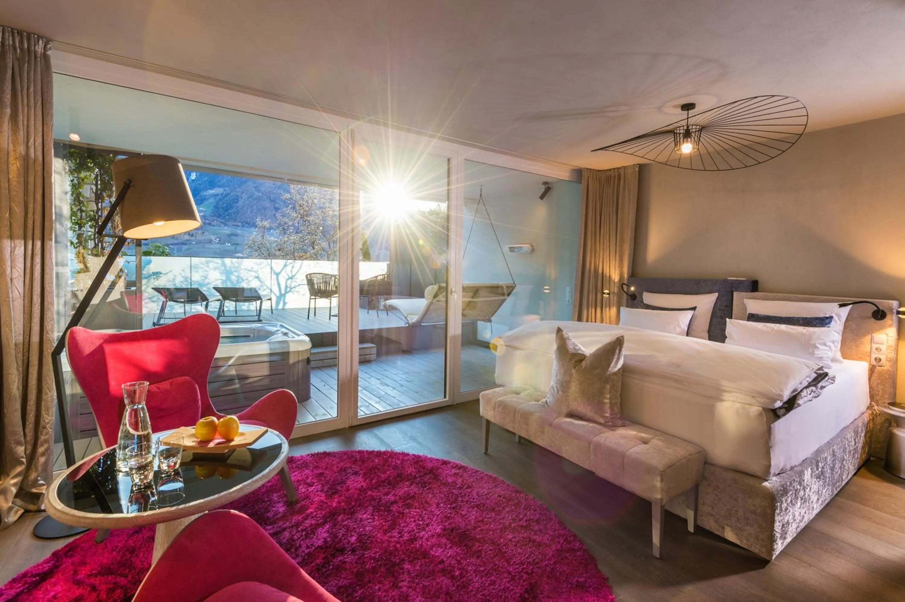 Bedroom in Preidlhof Luxury Dolce Vita Resort