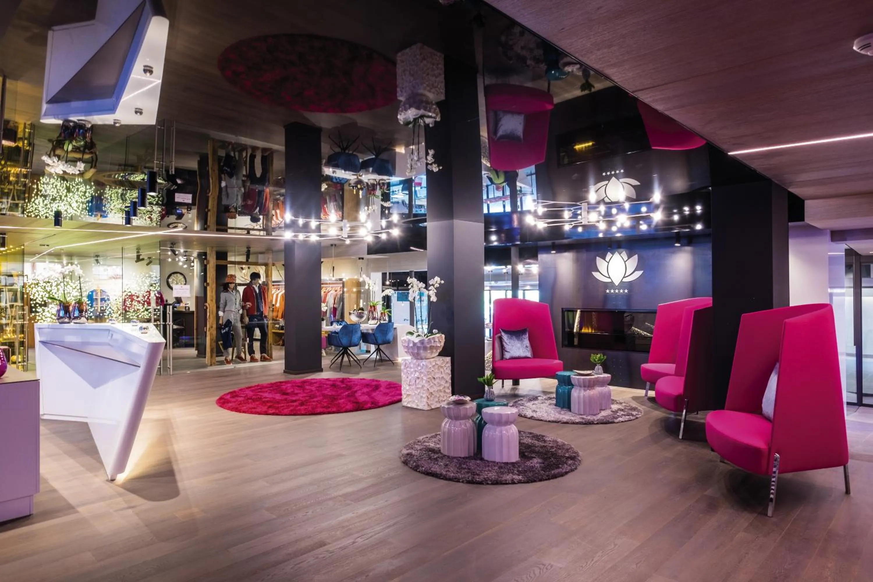 Lobby or reception in Preidlhof Luxury Dolce Vita Resort