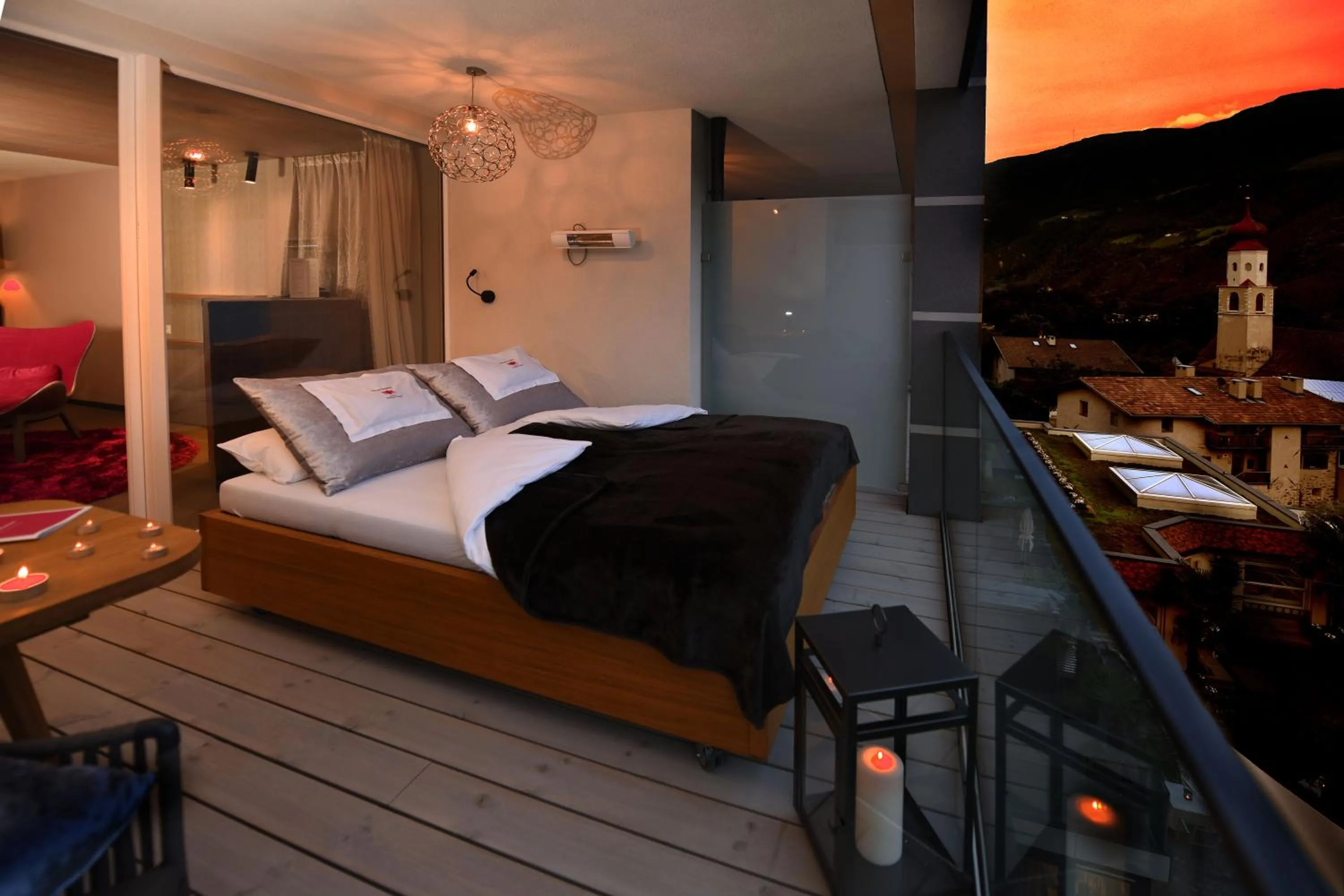 Bed in Preidlhof Luxury Dolce Vita Resort