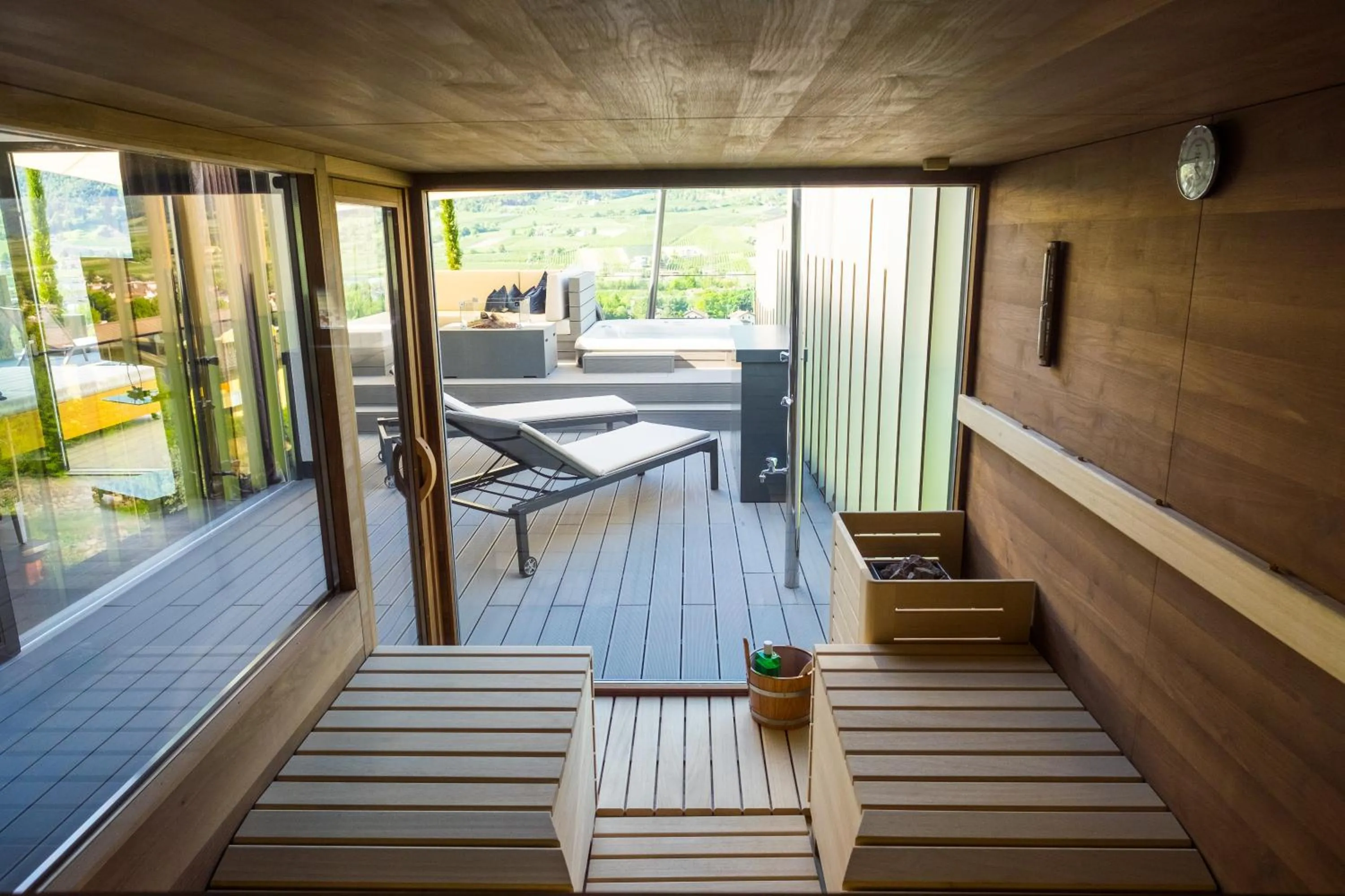 Sauna in Preidlhof Luxury Dolce Vita Resort