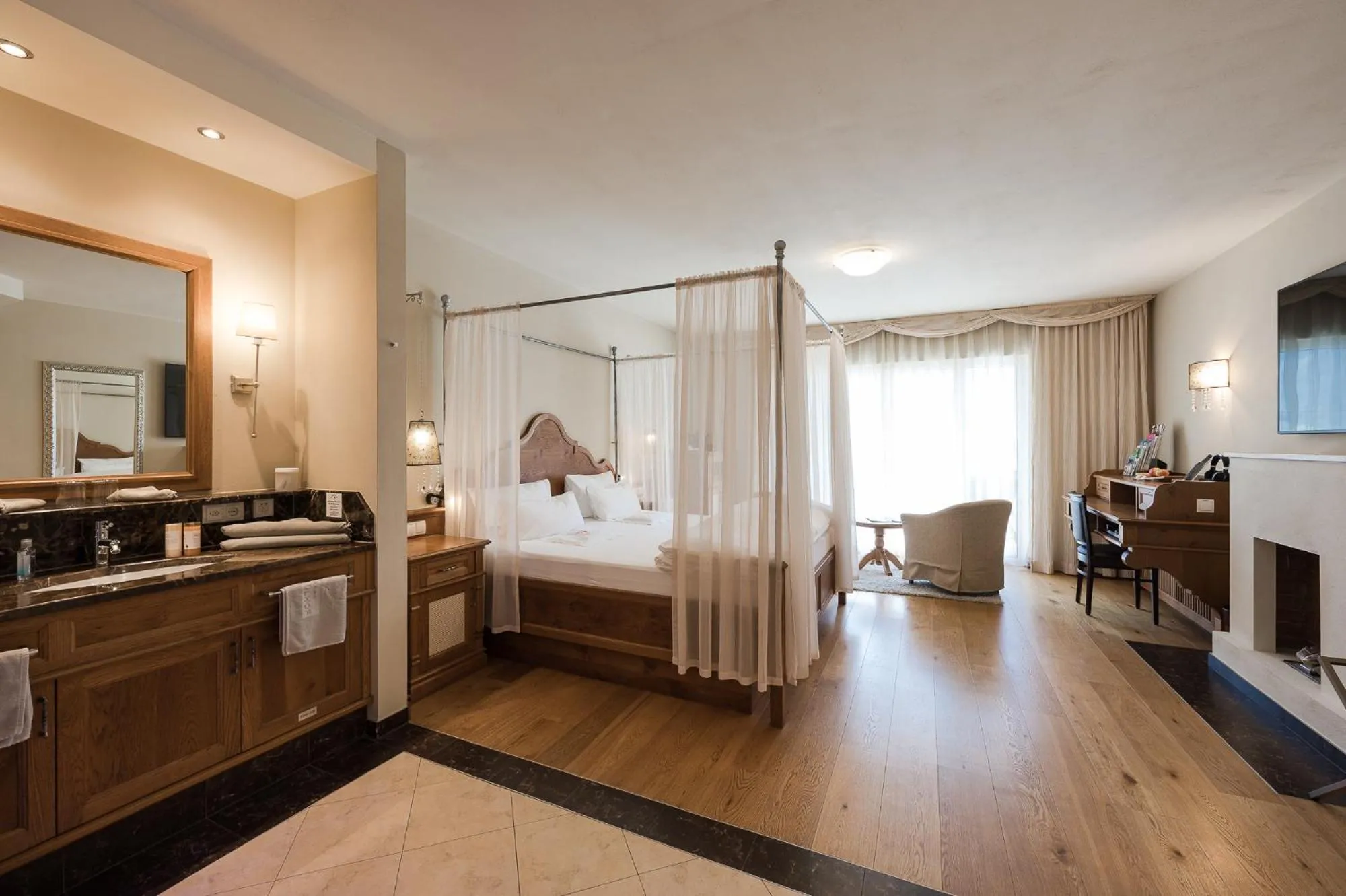 Bedroom, Bed in Preidlhof Luxury Dolce Vita Resort