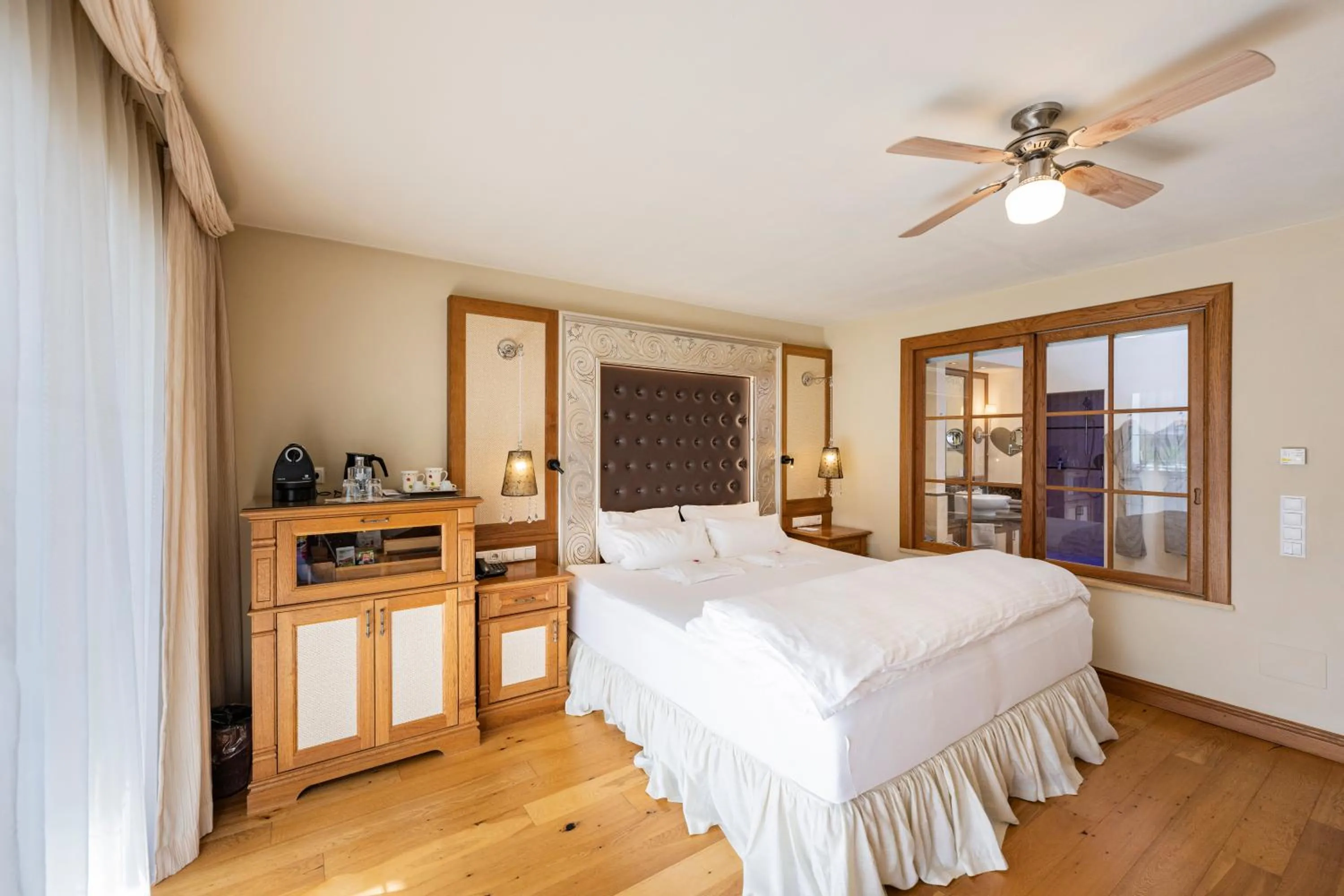 Bed in Preidlhof Luxury Dolce Vita Resort