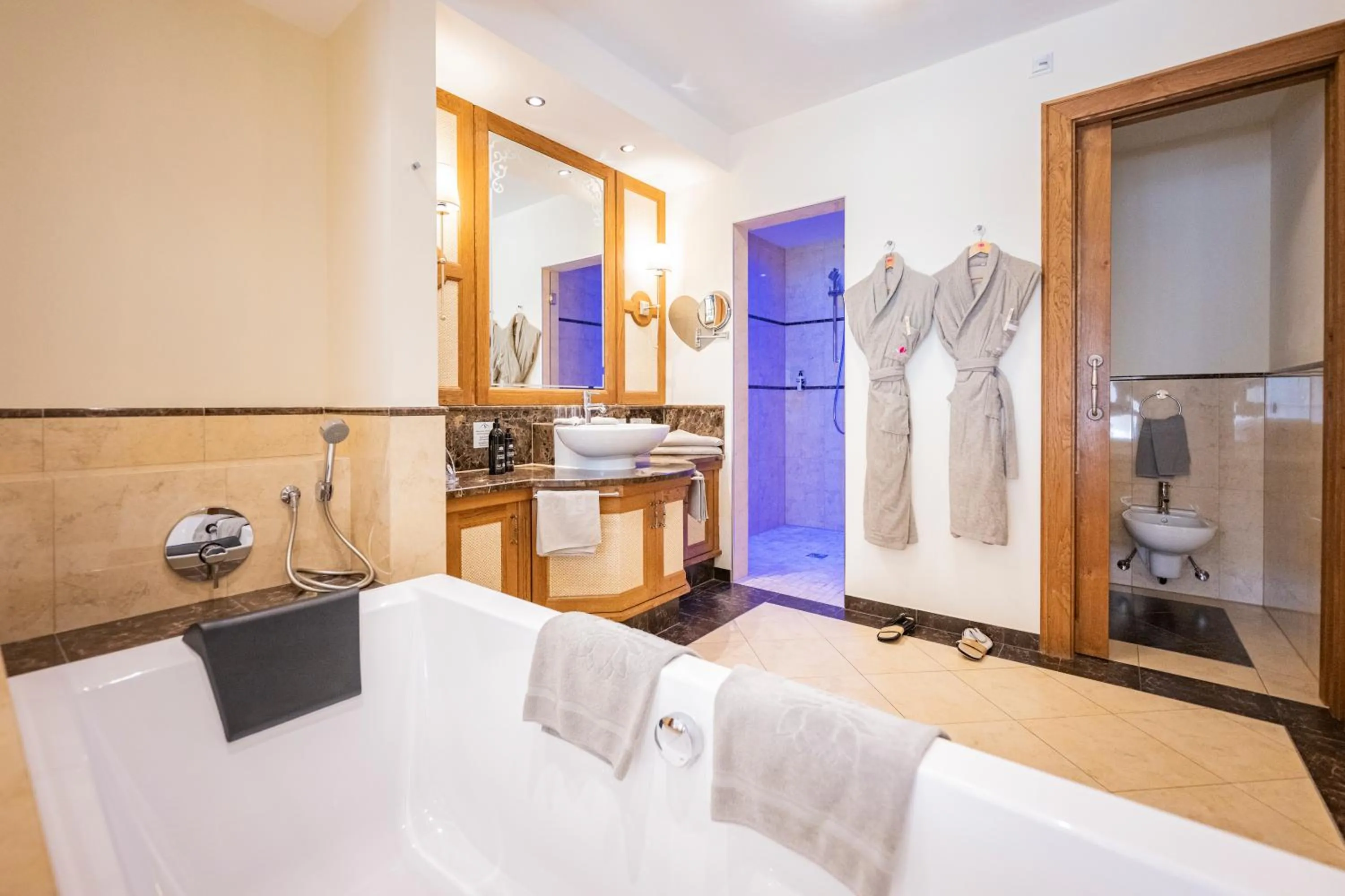 Bathroom in Preidlhof Luxury Dolce Vita Resort