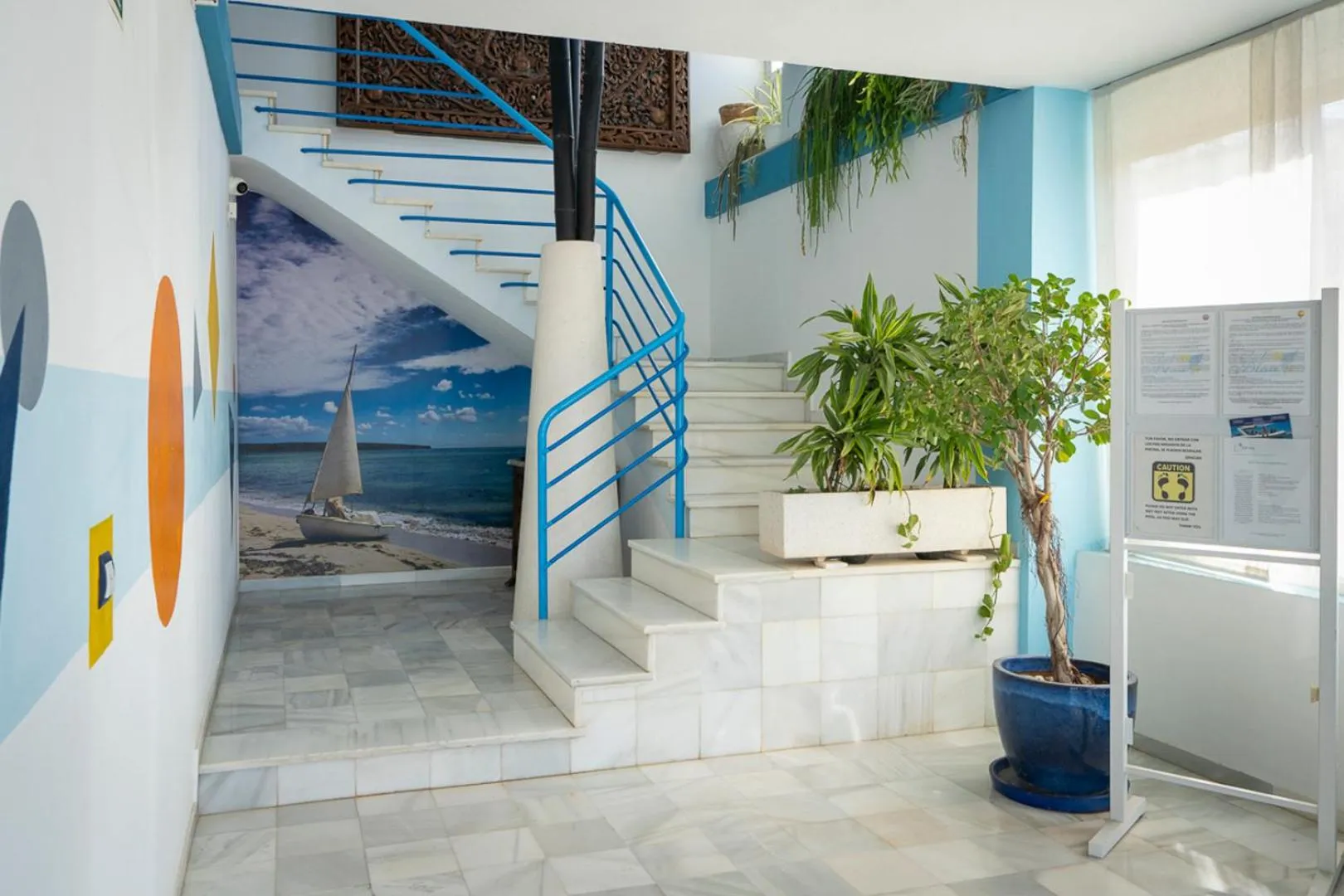 Lobby or reception in Apartamentos Cel Blau