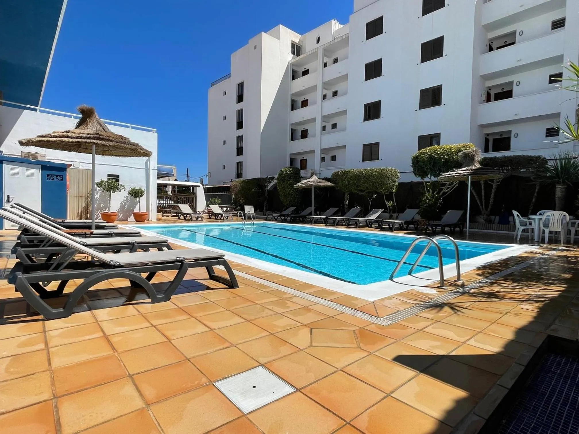 Swimming pool in Apartamentos Cel Blau