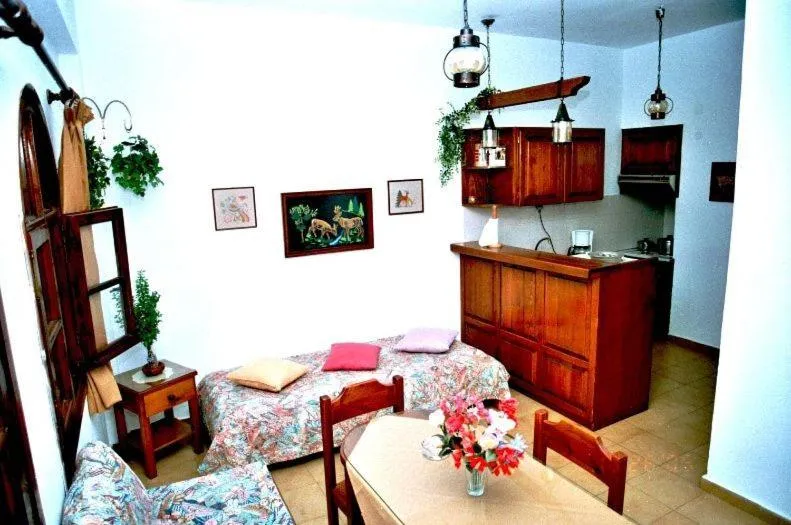 Kitchen or kitchenette in Eleni Apartments