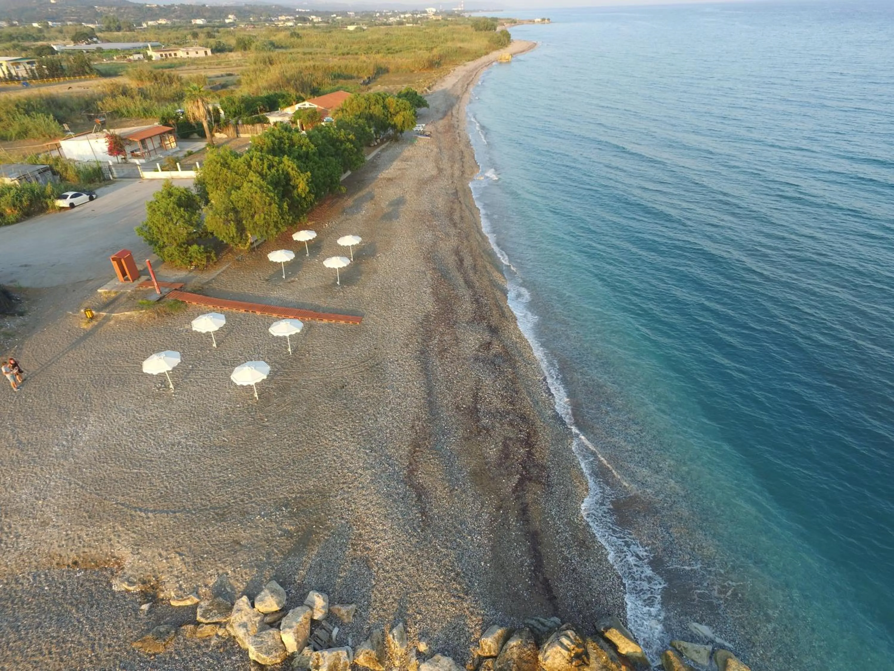 Beach in Vallian Village Hotel