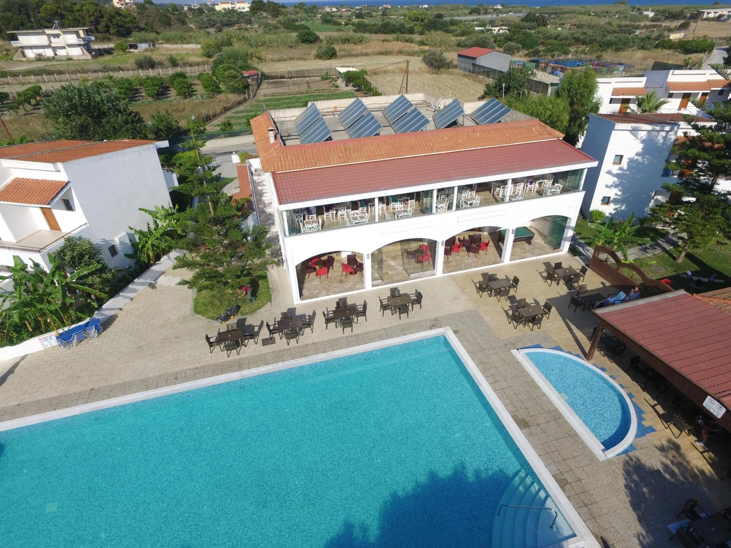 Bird's eye view in Vallian Village Hotel