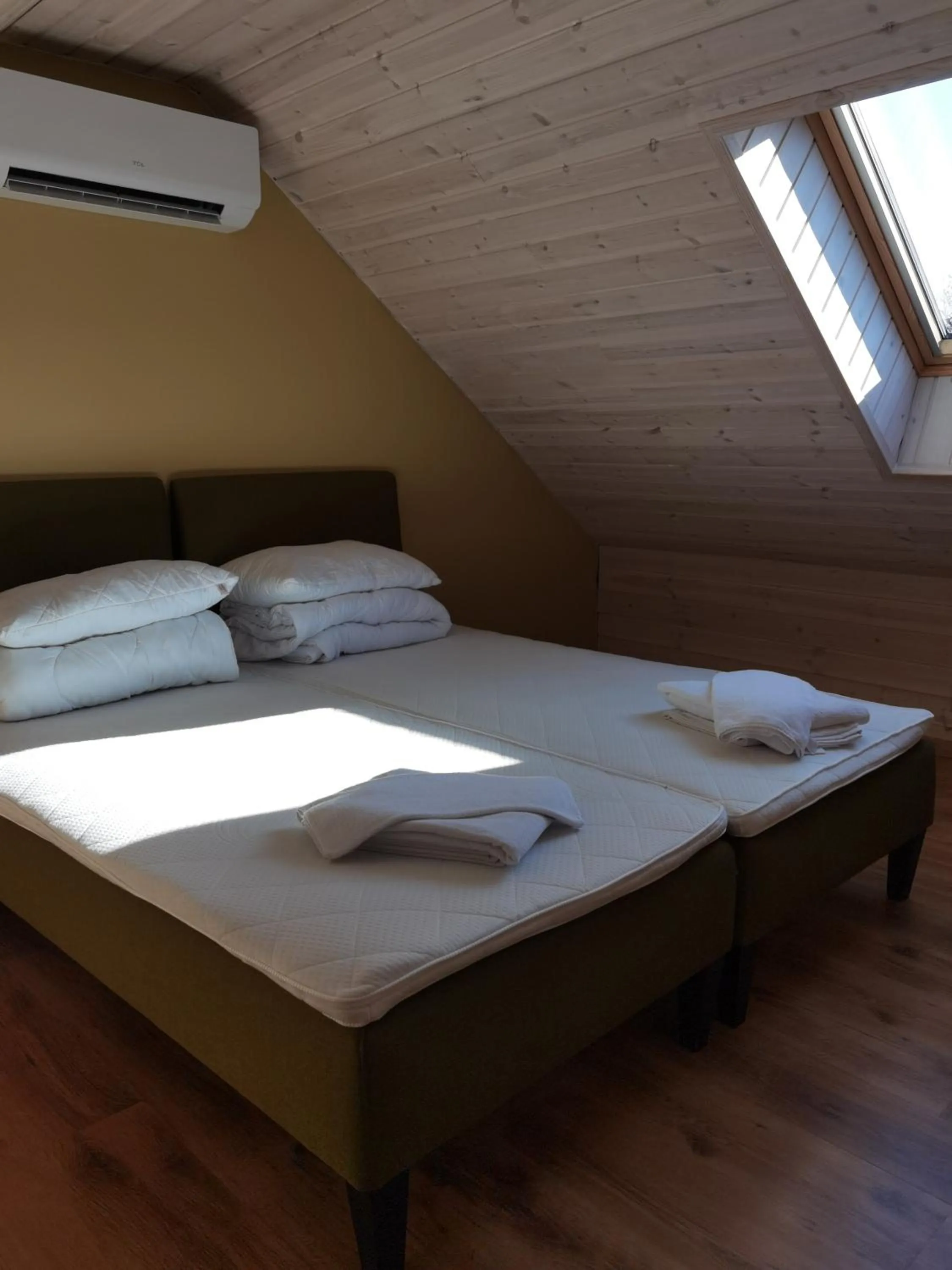 Photo of the whole room, Bed in Hotel Palanga Camping