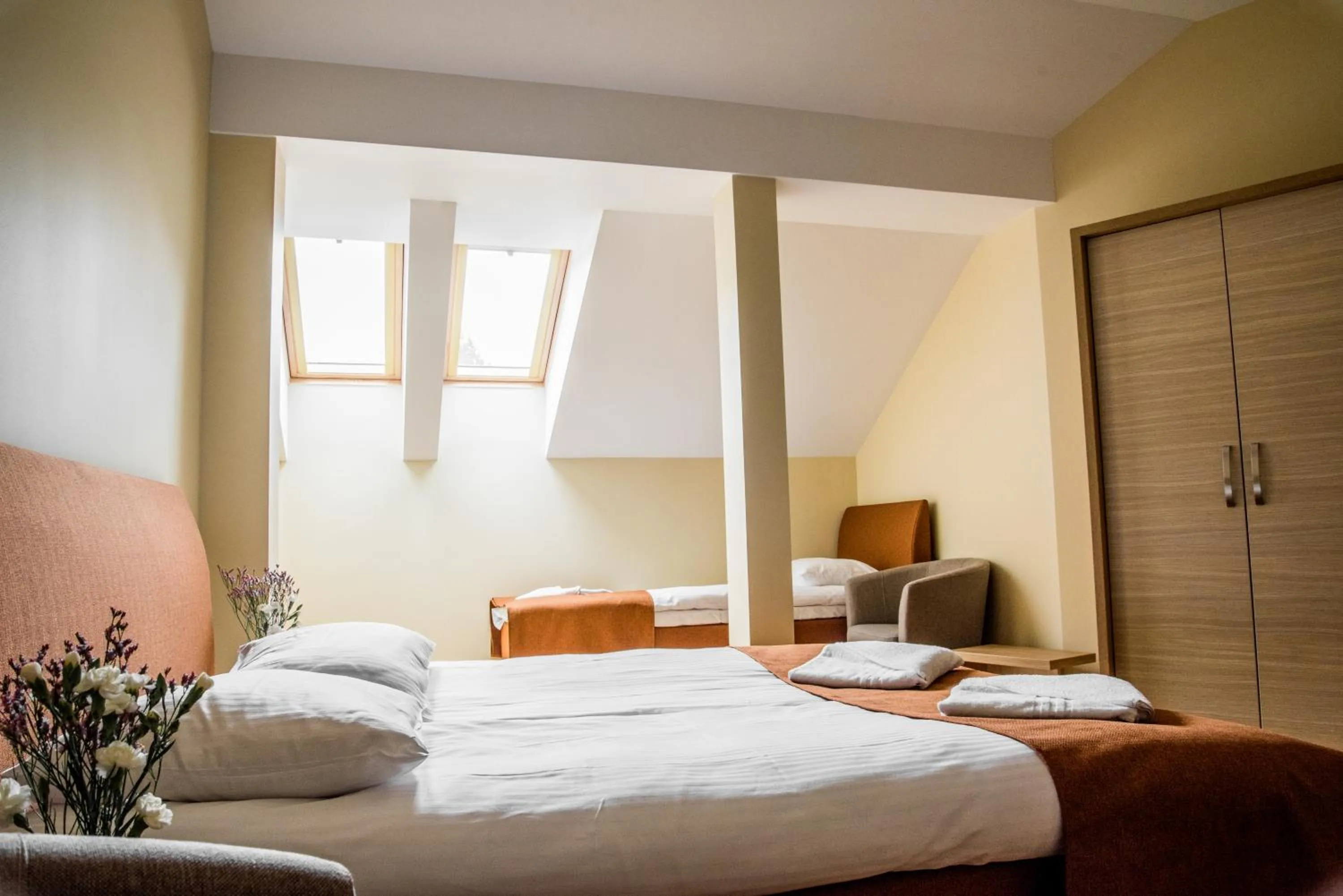 Photo of the whole room, Bed in Hotel Palanga Camping